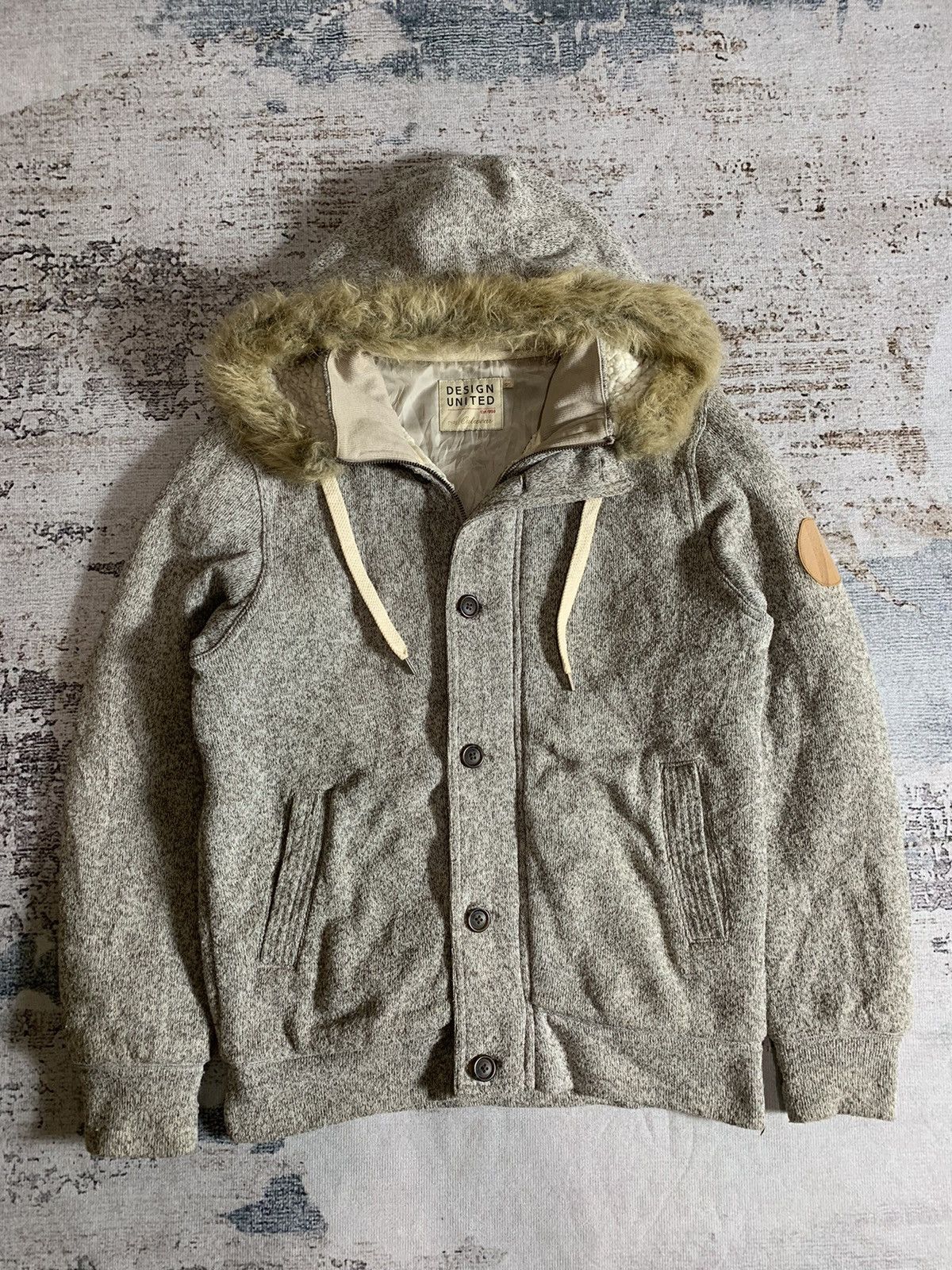 Japan-design united fur hoodie ifsixwasnine lgb style