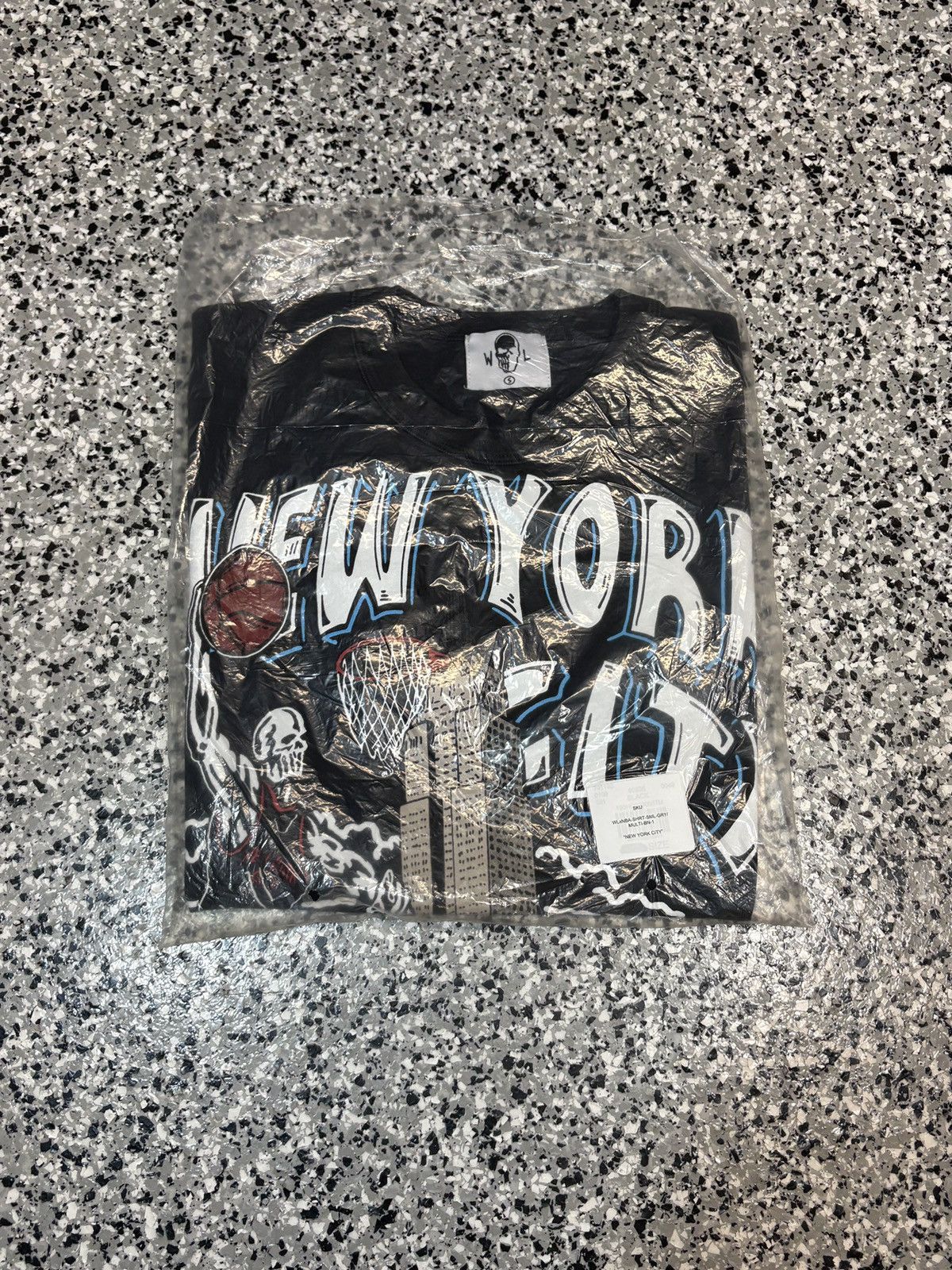 NBA × Warren Lotas 2023 Warren Lotas X NBA “NEW YORK CITY” Grey Shirt Size S Size US S / EU 44-46 / 1 - 4 Thumbnail
