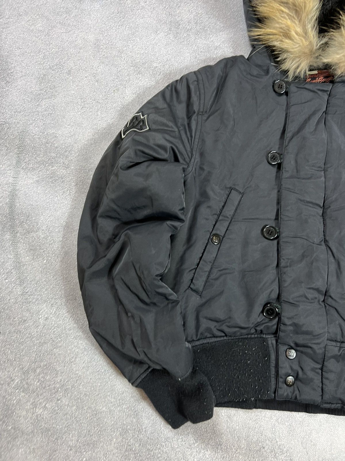 Hysteric Glamour VTG Avant Garde If Six Was Nine Style Fur Bomber Jacket Size US S / EU 44-46 / 1 - 5 Thumbnail