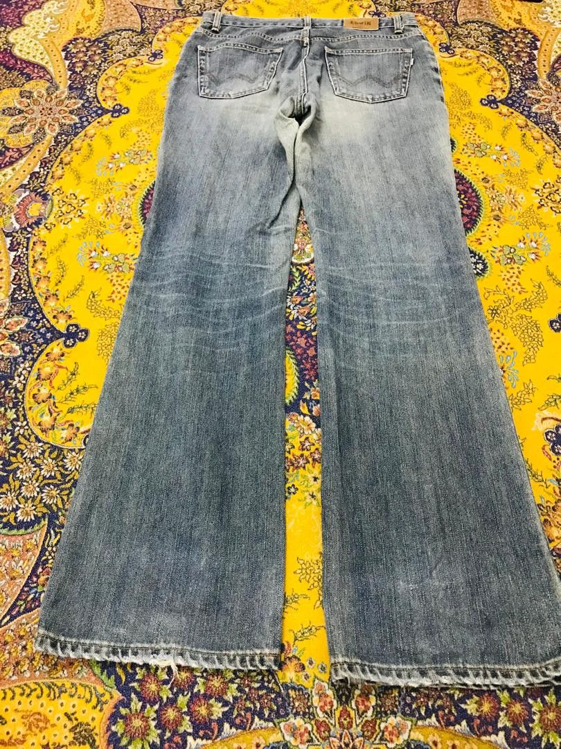 Edwin 💥Flare💥VINTAGE EDWIN 503 DISTRESSED DENIM Size 30" / US 8 / IT 44 - 3 Thumbnail