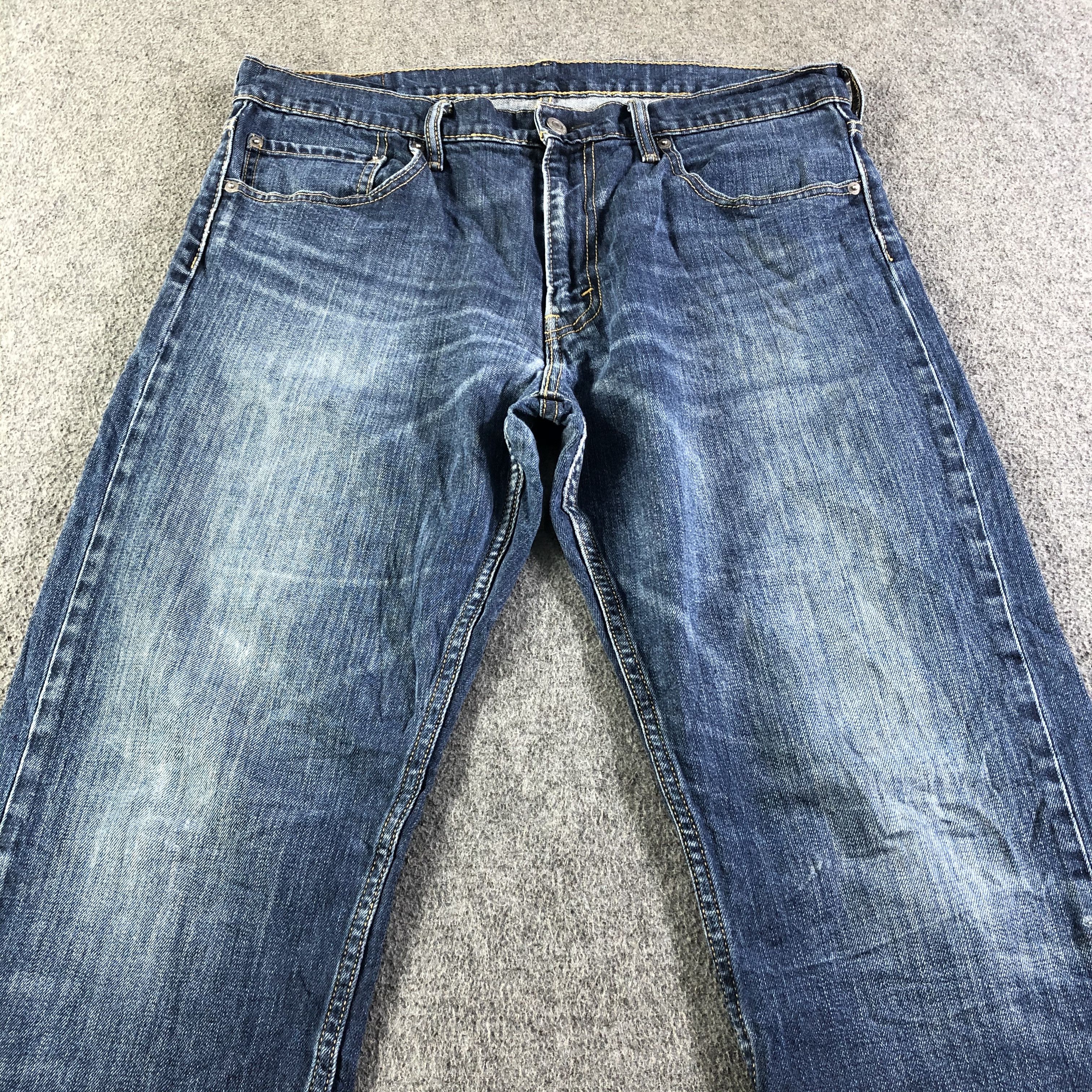 Levi's Vintage Blue Wash Levis 527 Jeans-J4362 Size US 35 - 3 Thumbnail