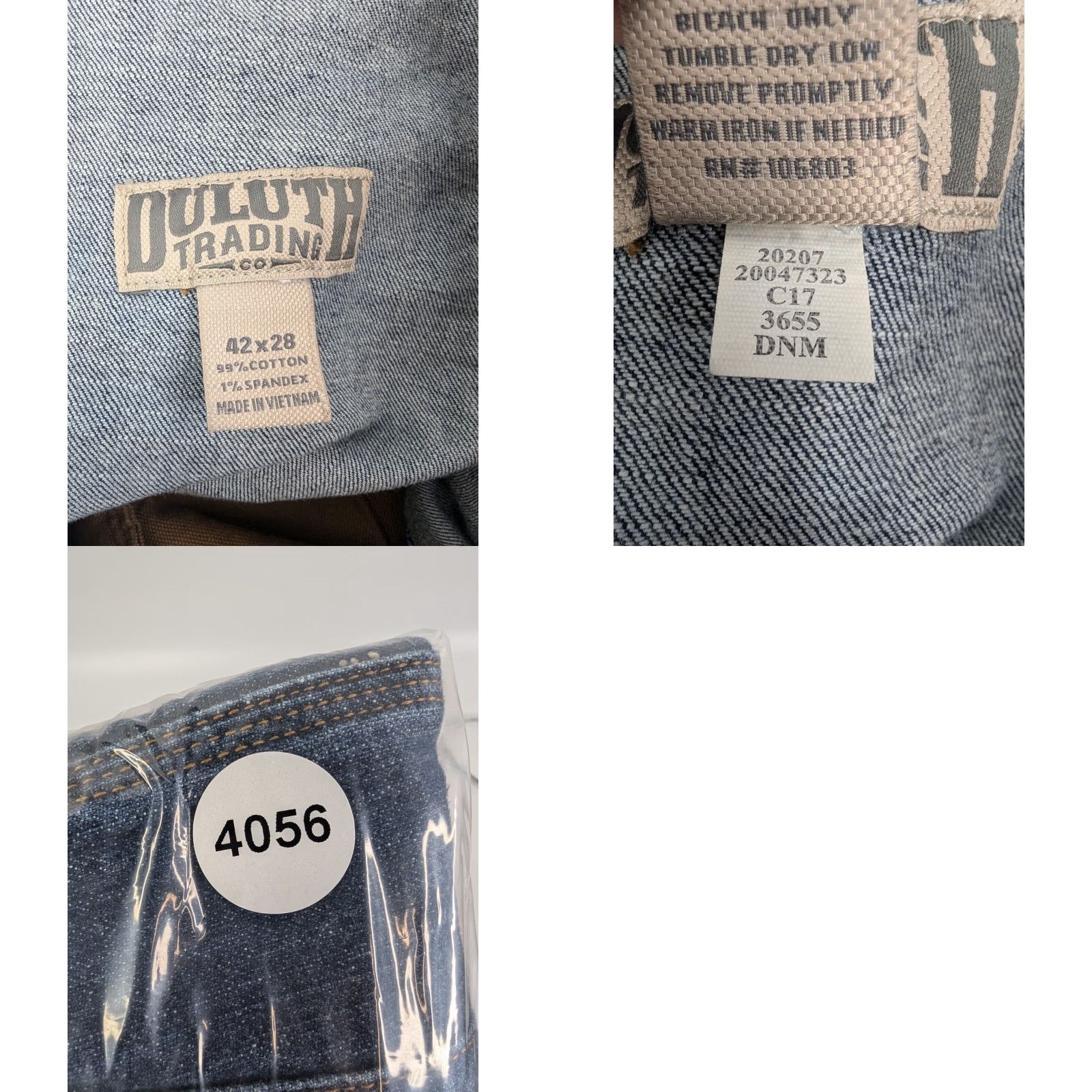 Duluth Trading Company Duluth Trading Co. Men’s Blue Denim Shorts Bermuda Relaxed 40 Zip 11 Inseam Pockets Logo Size US 40 / EU 56 - 8 Thumbnail