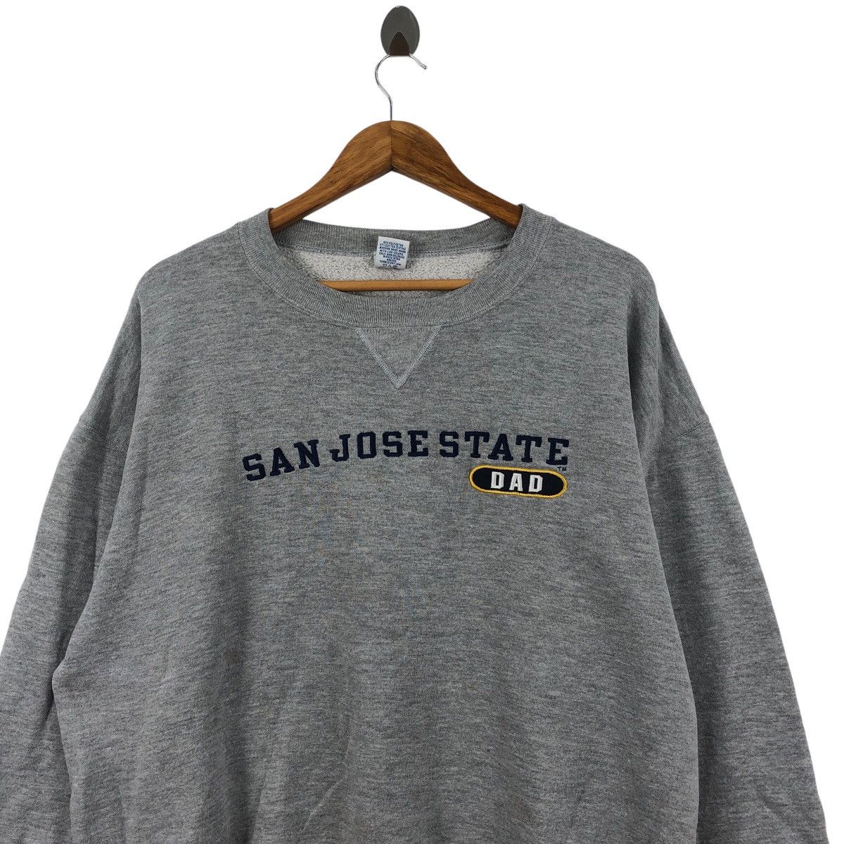 Vintage Vintage SAN JOSE STATE Dad By Russell Athletic Sweatshirt Size US XL / EU 56 / 4 - 2 Thumbnail