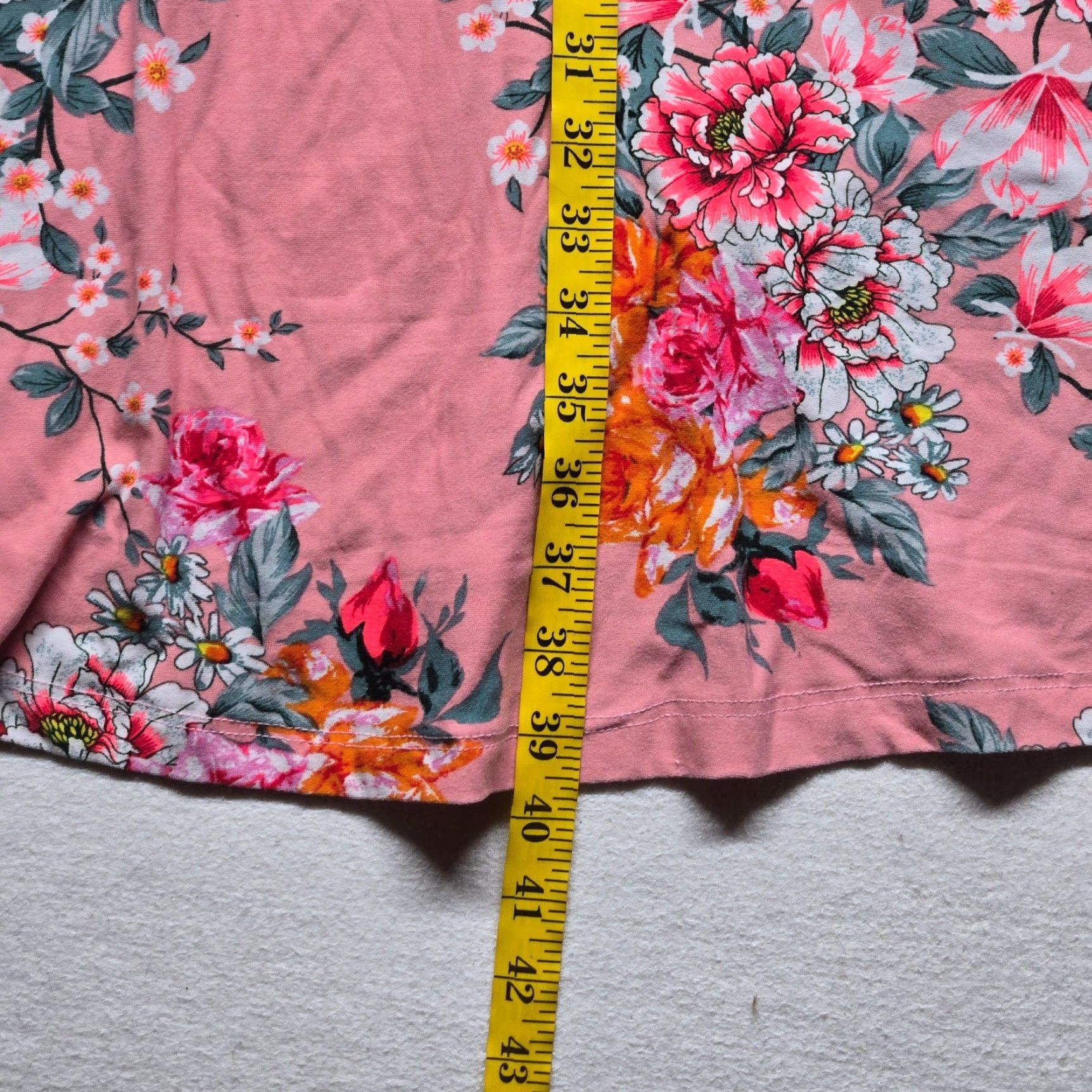 Vintage VINTAGE Bobbie Brooks Shirt (Shirt) Plus 1X Floral Pullover Tunic Women's Black Floral 1X Women Size XL / US 12-14 / IT 48-50 - 6 Thumbnail
