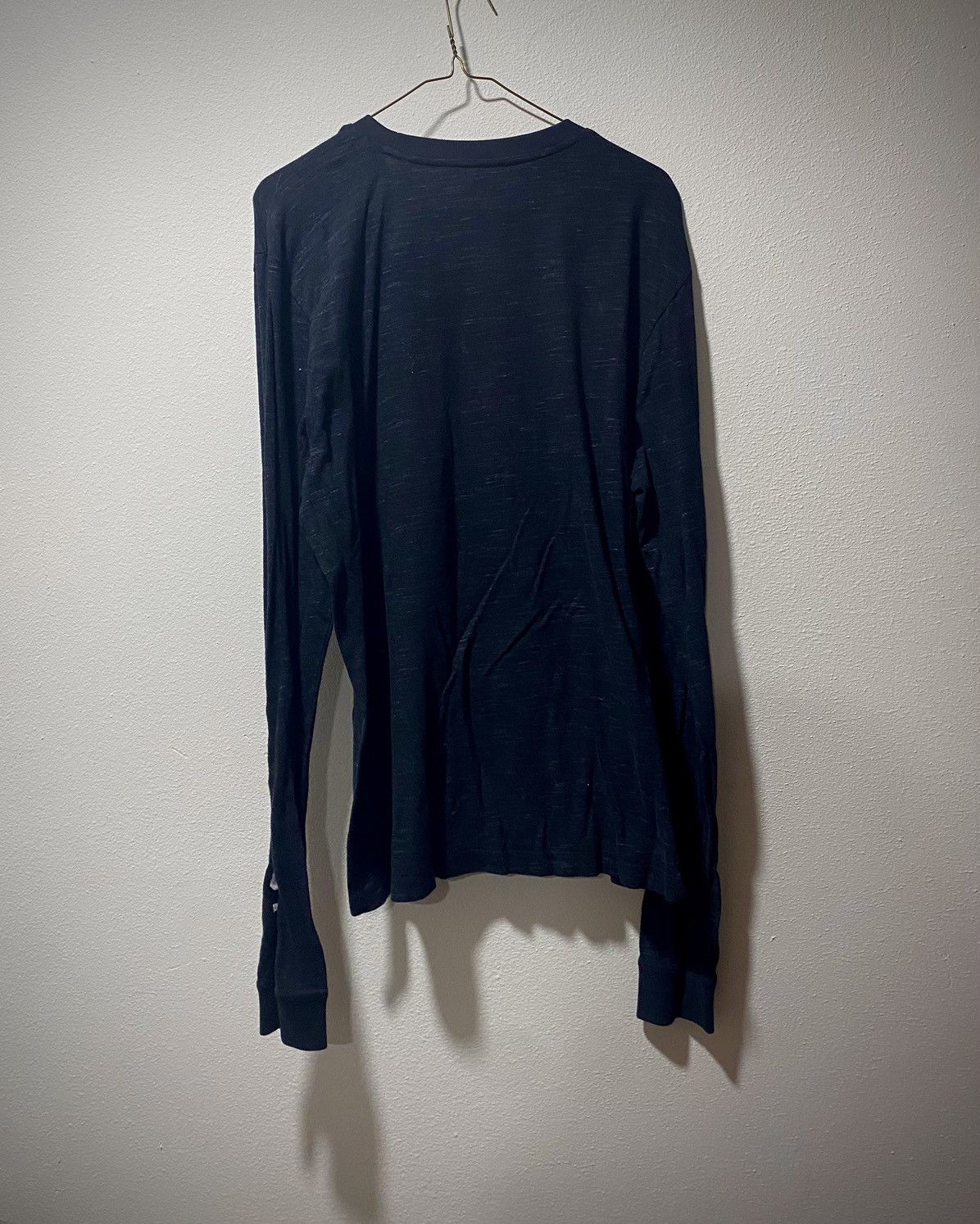 Aeropostale aeropostale designed in nyc longsleeve navy shirt Size US L / EU 52-54 / 3 - 4 Thumbnail