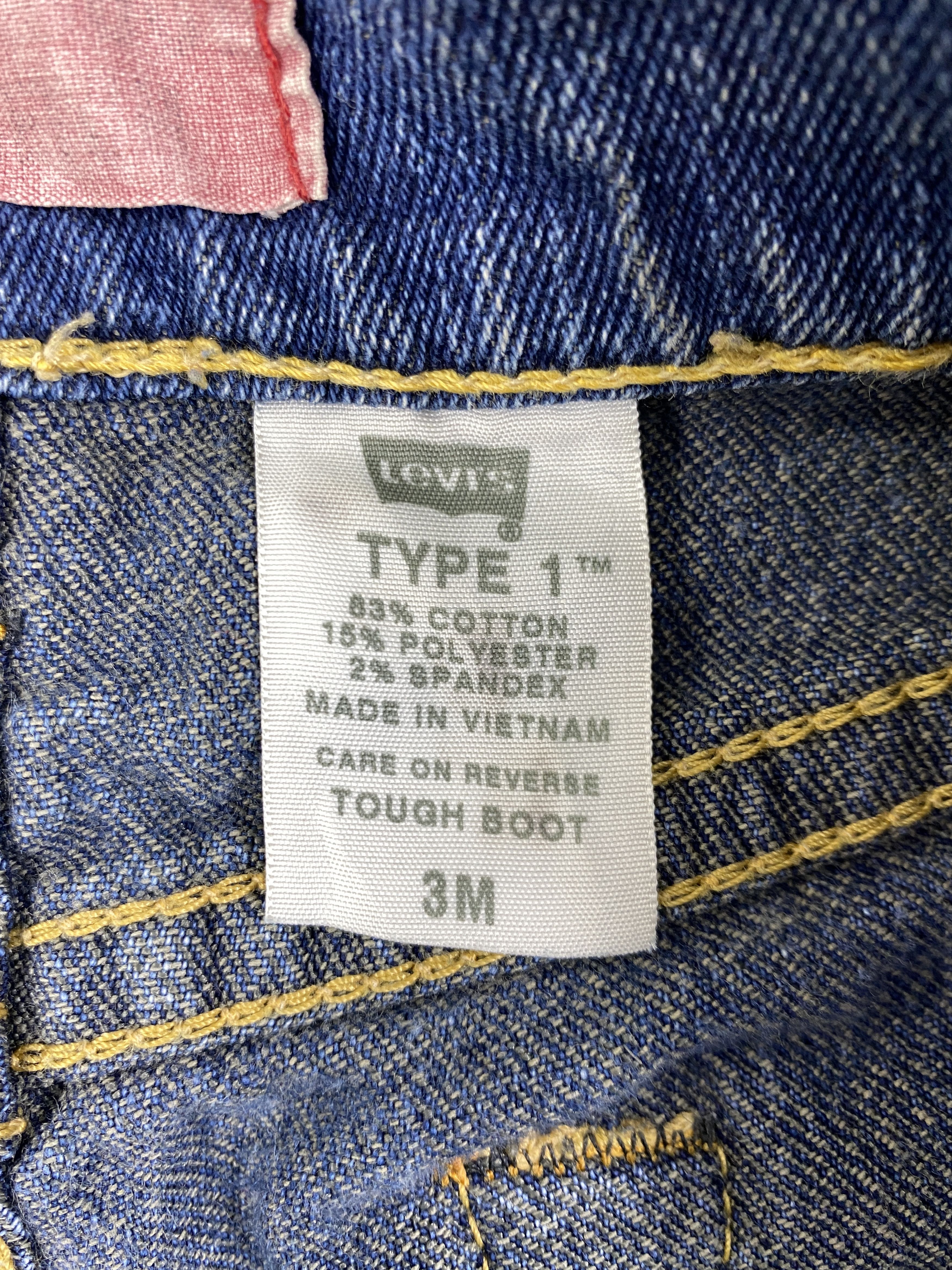 Levi's Blue Vintage Levi's Tough Boot Jeans 31x31 Denim -JN1288 Size US 31 - 8 Thumbnail