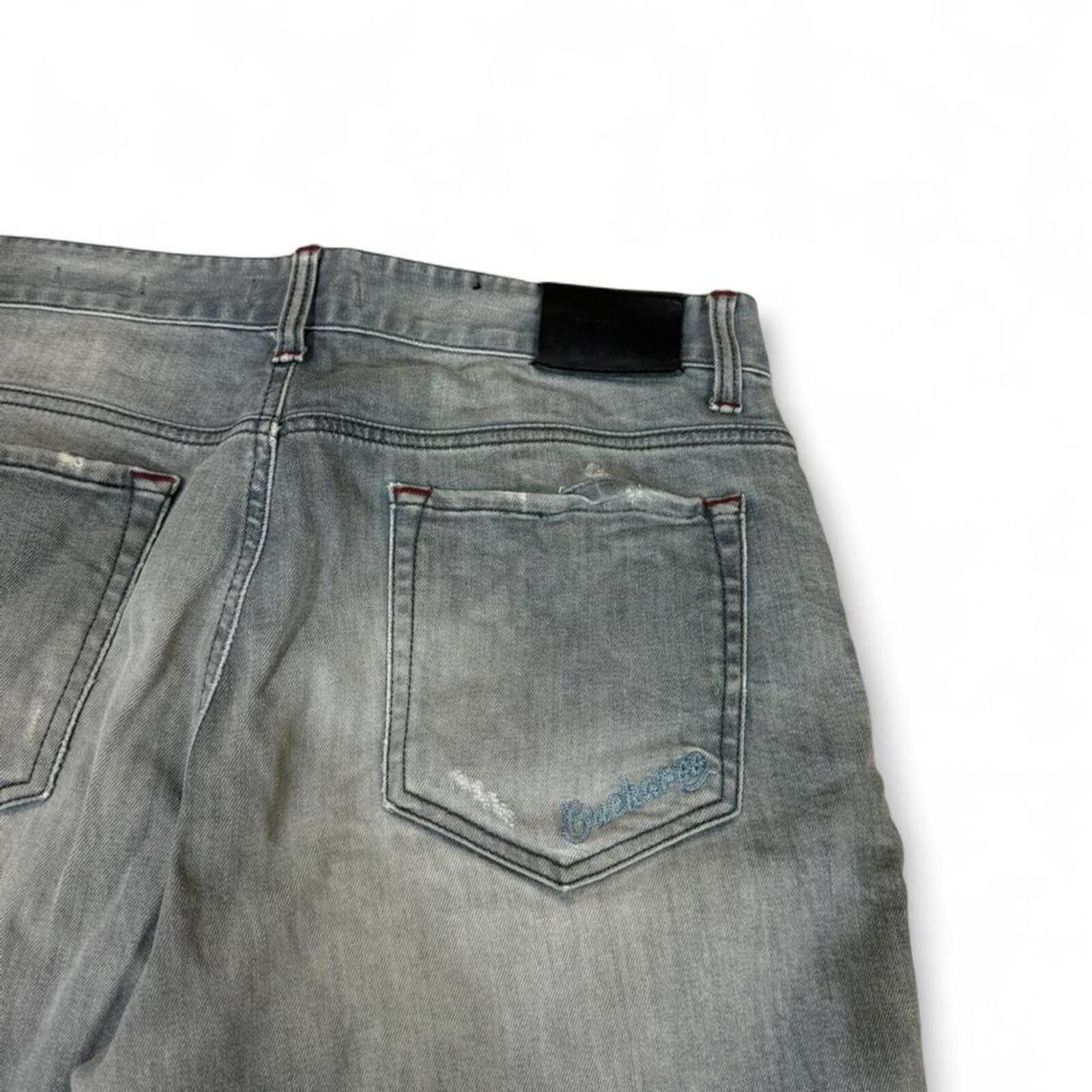 True Religion Buckaroo ripped denim jeans slim fit Size US 32 / EU 48 - 6 Thumbnail