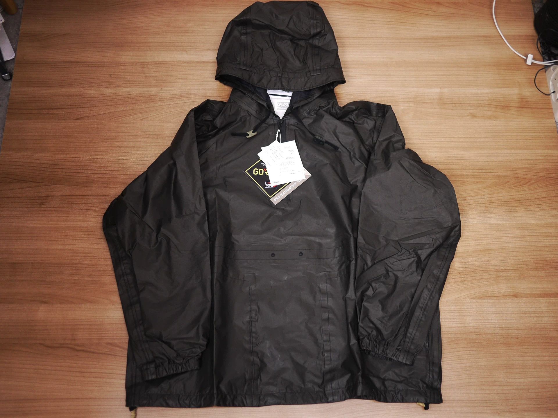 Visvim visvim black anorax 2l goretex jacket Size US S / EU 44-46 / 1 - 1 Thumbnail