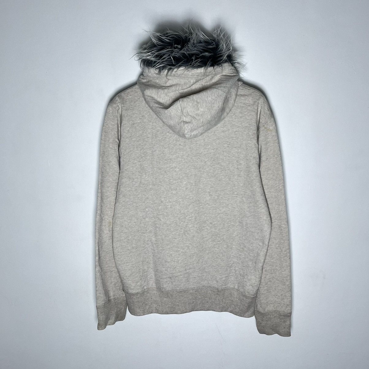 WHO A.U California Faux Fur Hoodie LGB Style