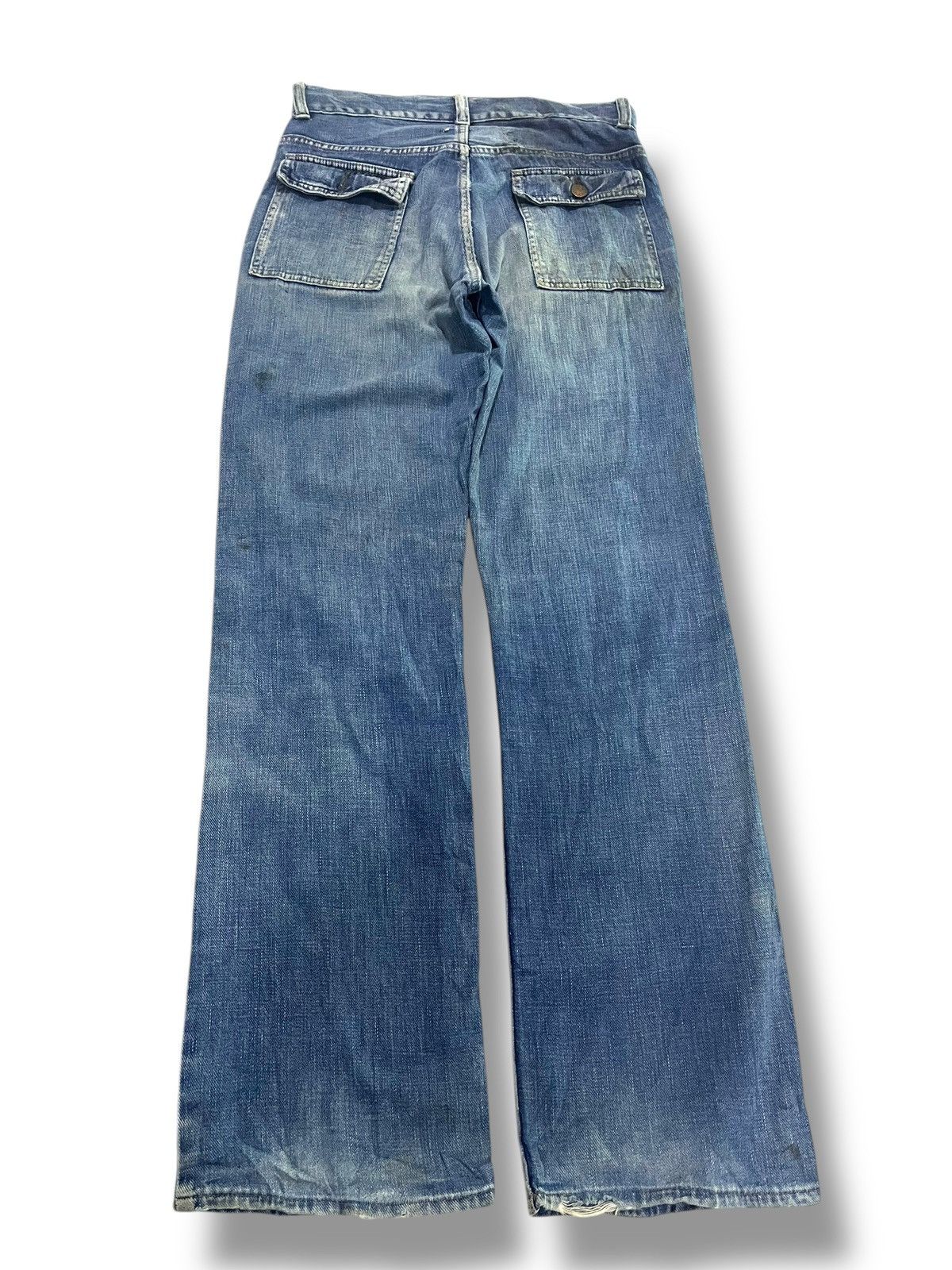 Hysteric Glamour × If Six Was Nine × Le Grande Bleu (L.G.B.) VINTAGE HYSTERIC GLAMOUR FLARE BUSH PANT Size US 30 / EU 46 - 13 Thumbnail