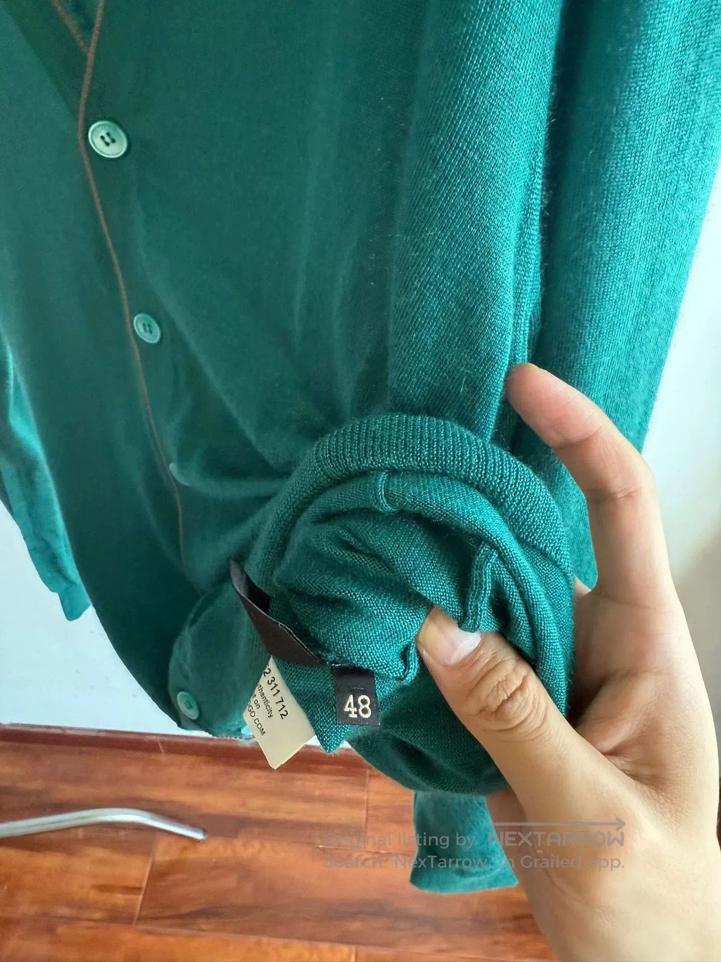 VINNY's Vintage Gianni Versace Cashmere Knitwear. Size L / US 10 / IT 46 - 5 Thumbnail
