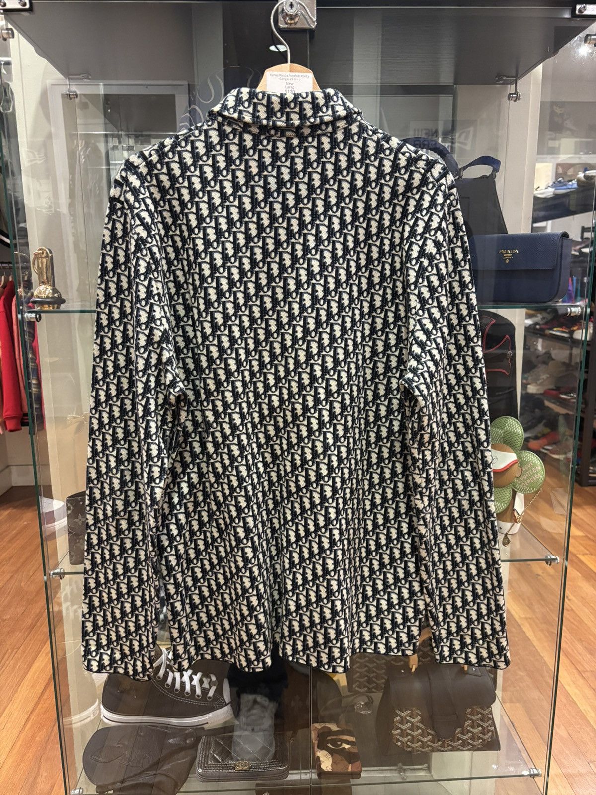 Dior Dior Knit Monogram Button Up Shirt Size US M / EU 48-50 / 2 - 2 Thumbnail