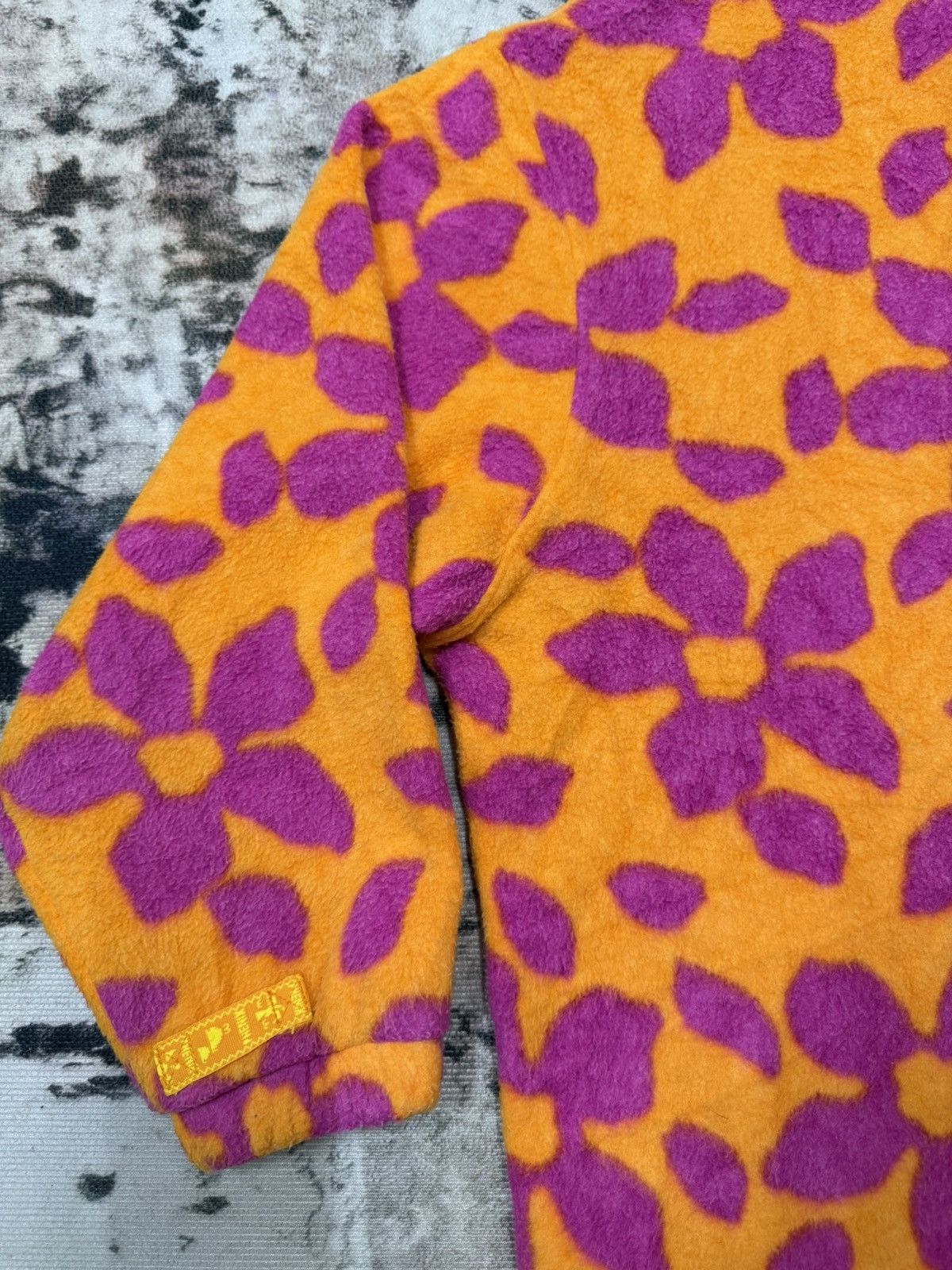 Phenix Vintage 90s Phenix All Over Print Fleece Jacket Button Snap Size US L / EU 52-54 / 3 - 14 Thumbnail