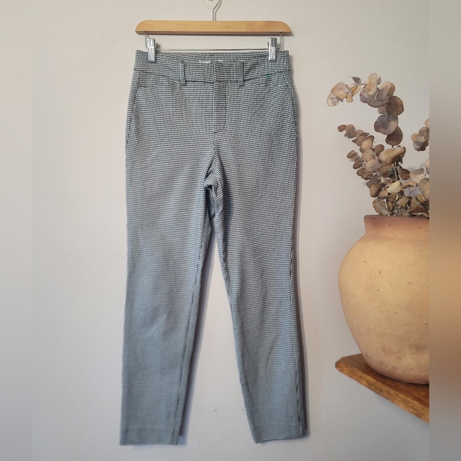 Old Navy Chic Houndstooth Academia Old Navy Pixie Ankle Pants Size 2 Size 26" / US 2 / IT 38 - 1 Thumbnail