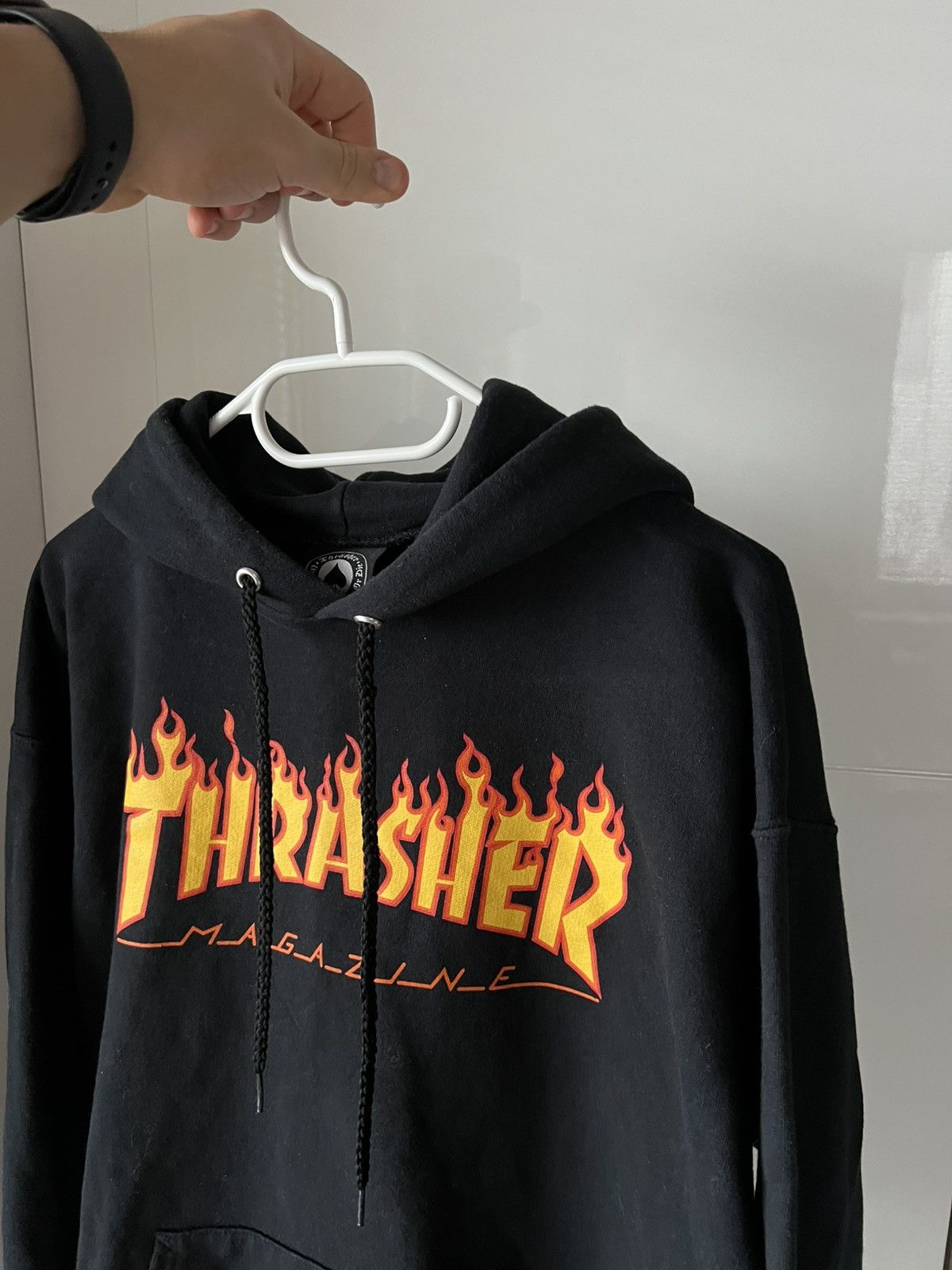 Thrasher Vintage Rare Thrasher Big Born Fire Flame Logo Hoodie Size US M / EU 48-50 / 2 - 4 Thumbnail