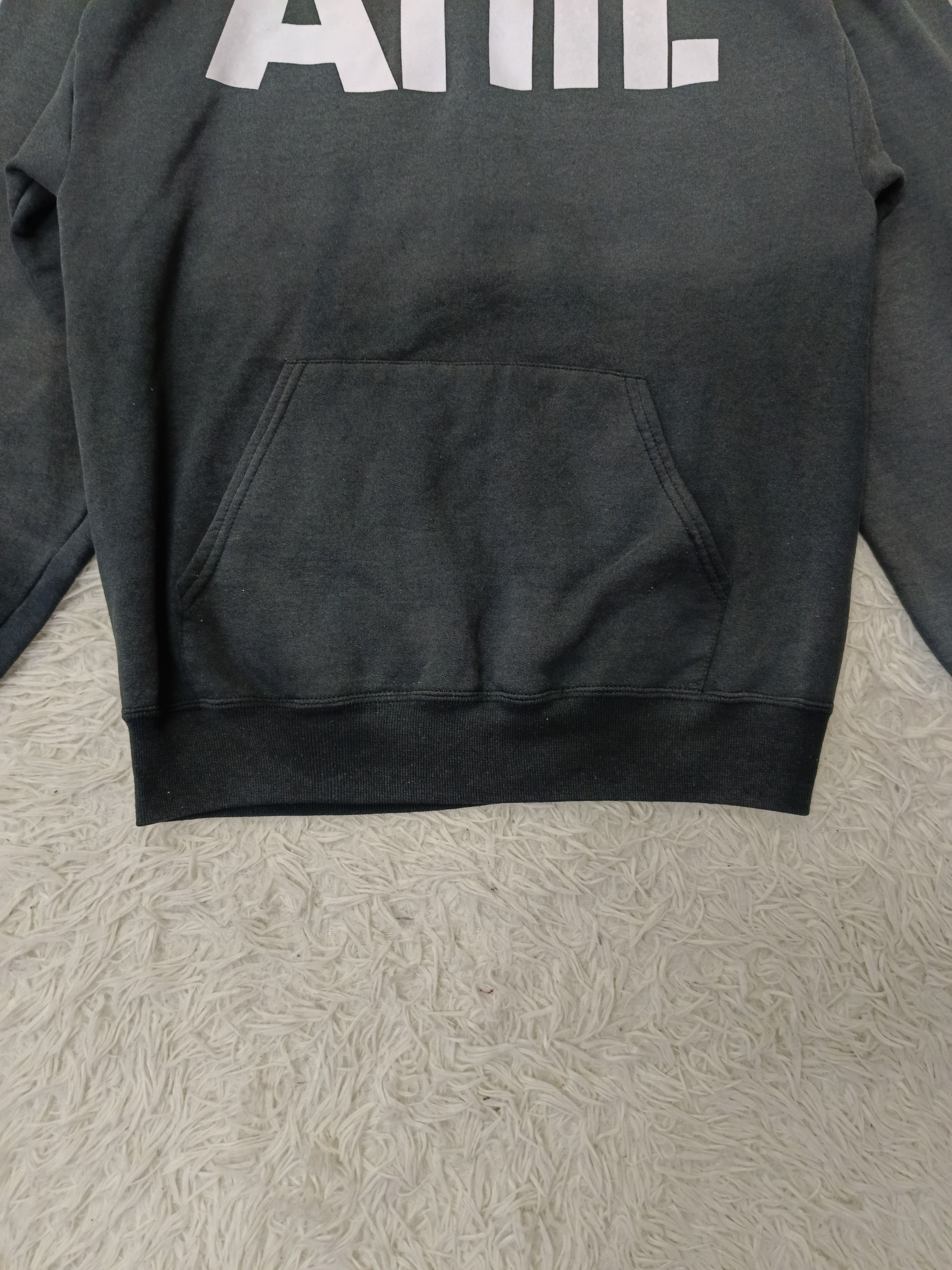 Band Tees THRASHED VINTAGE ANTI. PUNK ROCK RECORDING LABEL HOODIE Size US M / EU 48-50 / 2 - 8 Thumbnail
