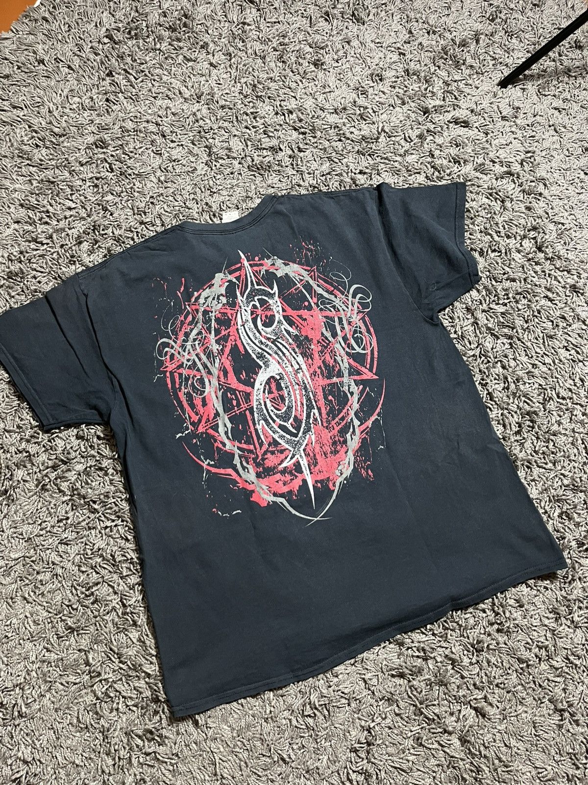 Slipknot SLIPKNOT VINTAGE FADED BAND ROCK COTTON TEE DOUBLE PRINTED Size US XL / EU 56 / 4 - 4 Thumbnail