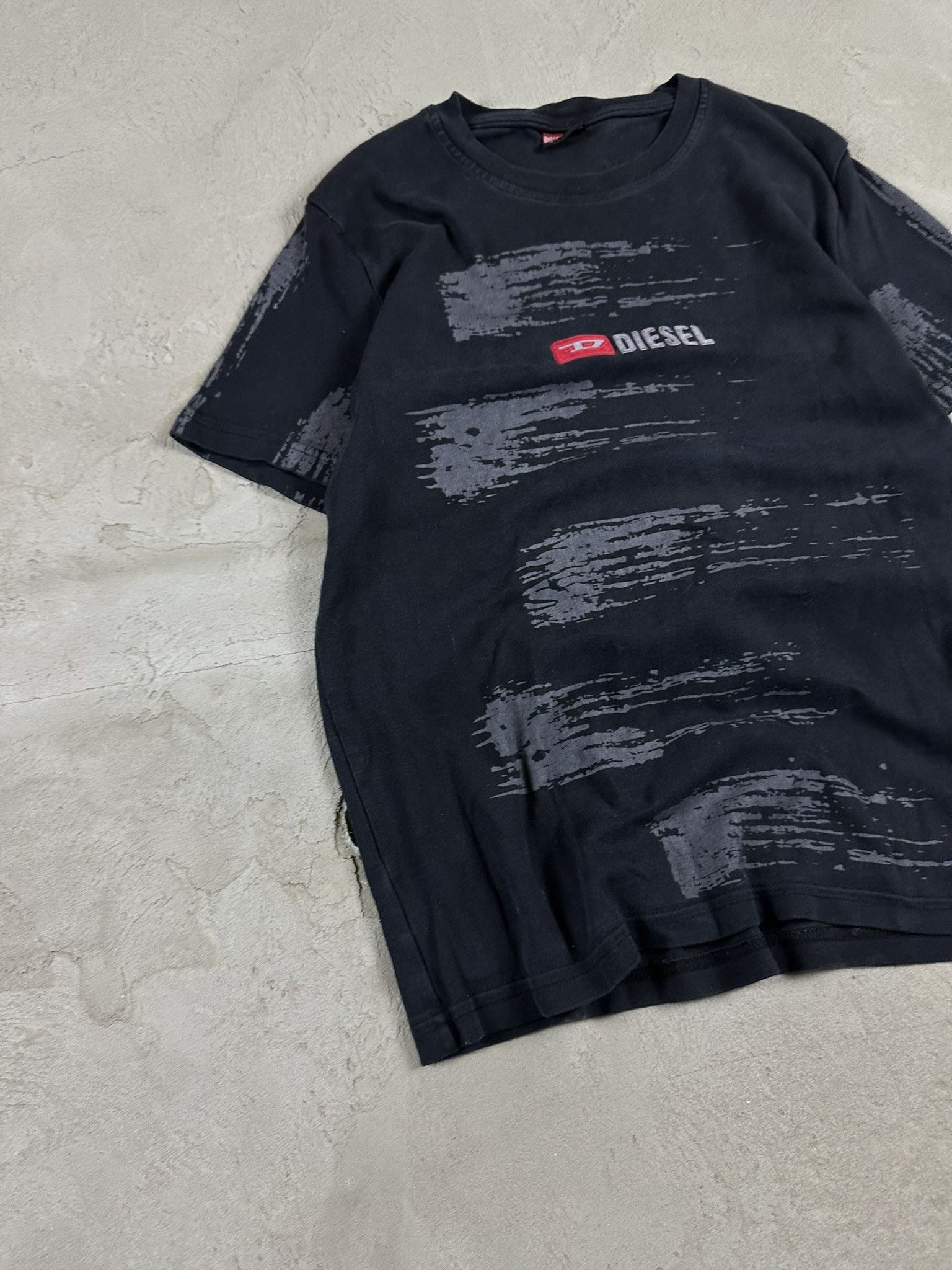 Diesel Vintage Y2k Diesel Logo Archive T-shirt 00s Size US M / EU 48-50 / 2 - 5 Thumbnail