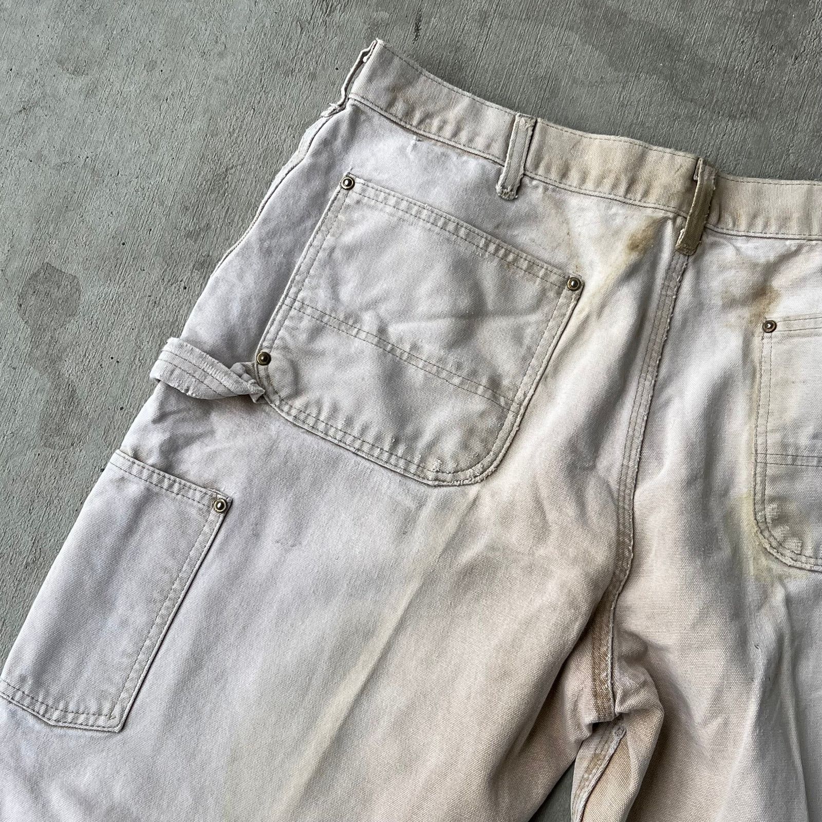 Carhartt × Vintage Carhartt faded brown double knee work wear carpenter pants Size US 34 / EU 50 - 14 Thumbnail