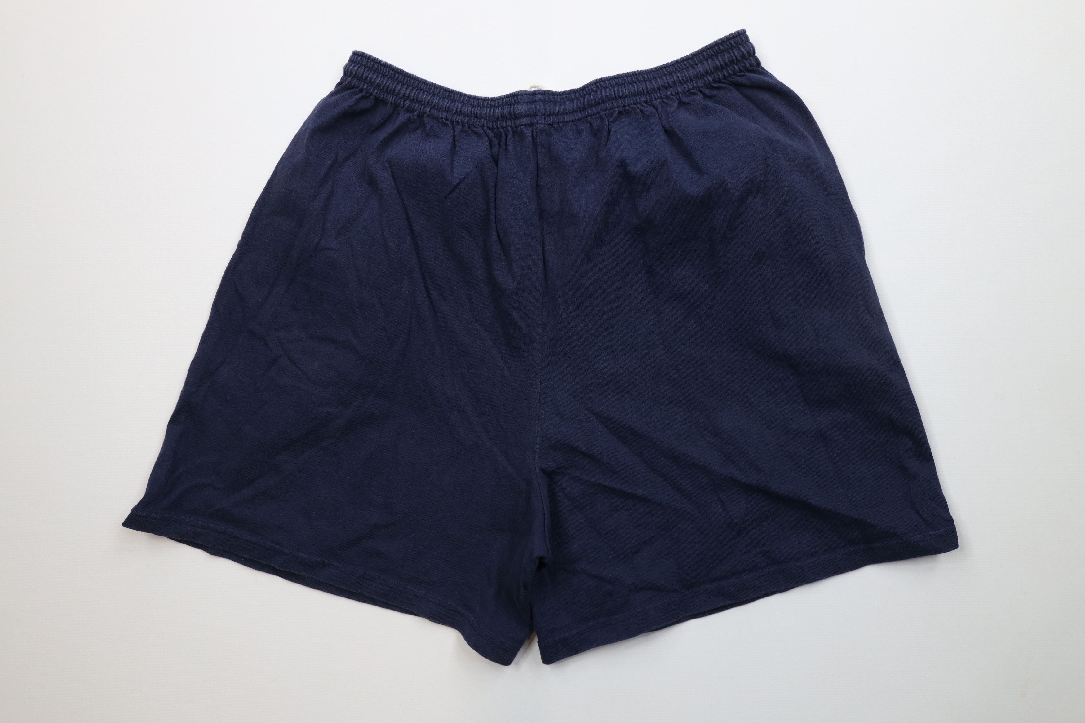 Vintage Vintage 90s Y2K Streetwear Above Knee Shorts Blue Cotton Size US 36 / EU 52 - 7 Thumbnail