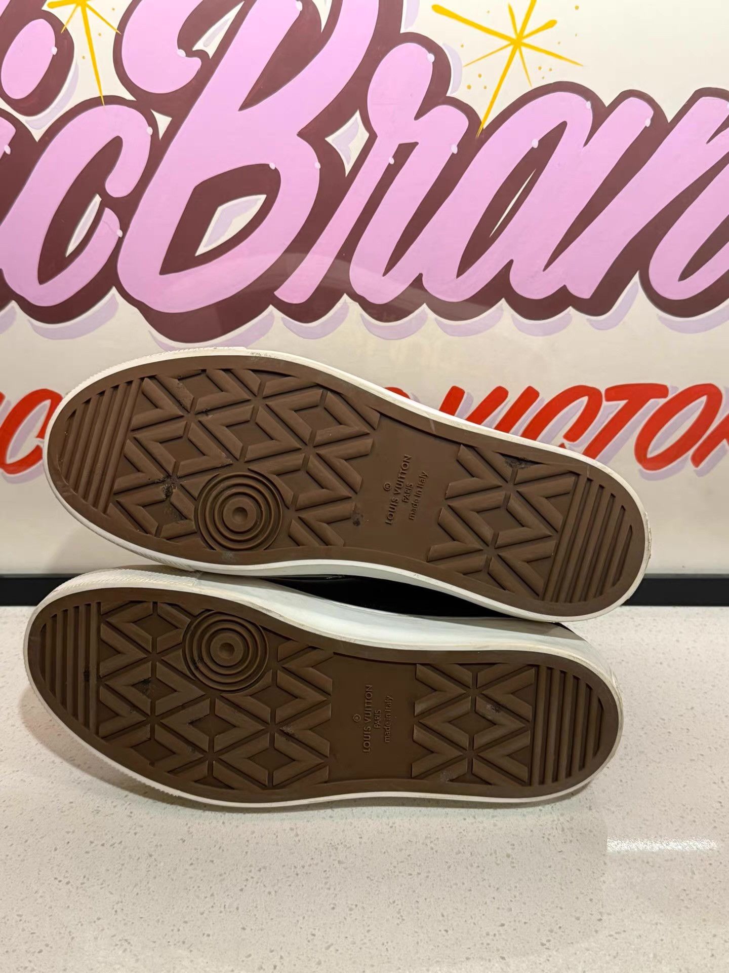 Louis Vuitton LOUIS VUITTON Damier high-top lace-up sneakers Ｑ20 Size US 7 / EU 40 - 4 Thumbnail