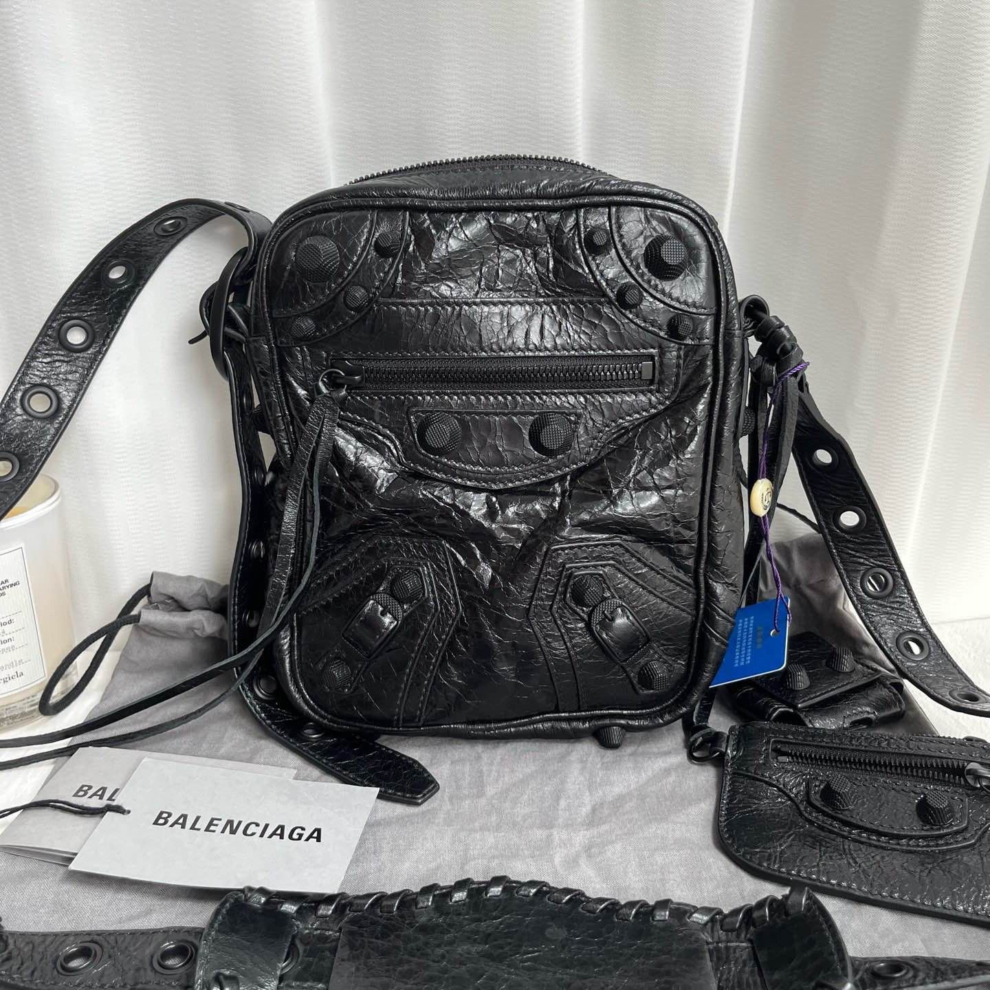 Balenciaga - SS02 Parachute Corduroy Matrix Bag by Nicolas 