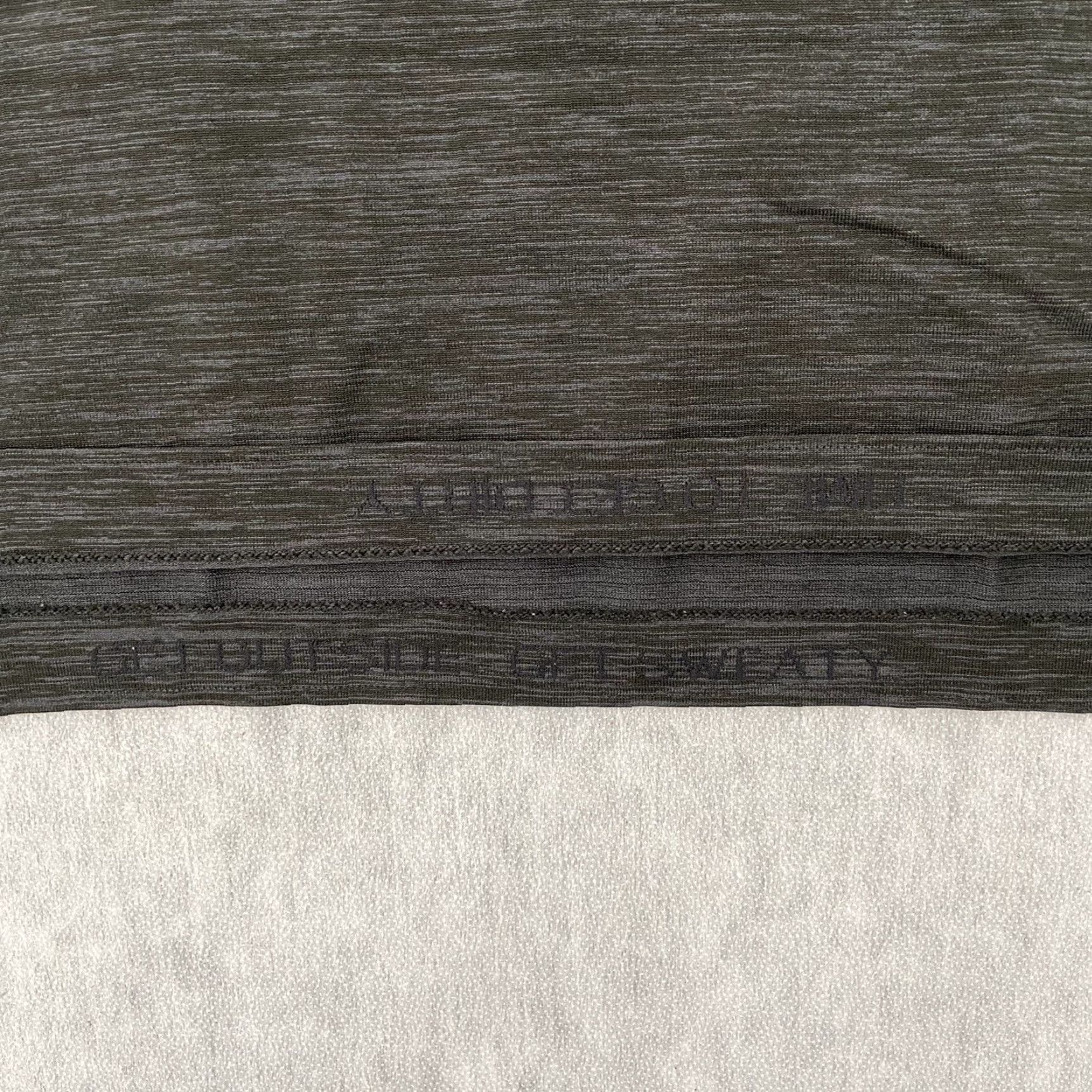 Lululemon Lululemon Polo Shirt Mens Large Black Short Sleeve Skull Logo Breathable Breathe Metal Vent Tech Heathered Polo Mens Size US L / EU 52-54 / 3 - 7 Thumbnail