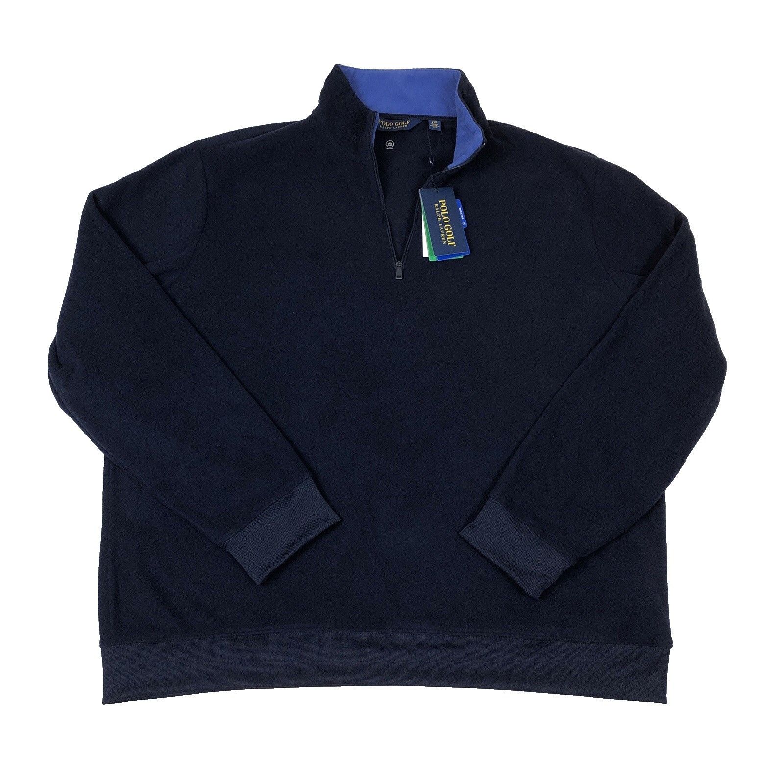 Polo Ralph Lauren New Ralph Lauren Polo Golf Mens Blue 1/4 Zip Long Sleeve Size US XXL / EU 58 / 5 - 9 Thumbnail