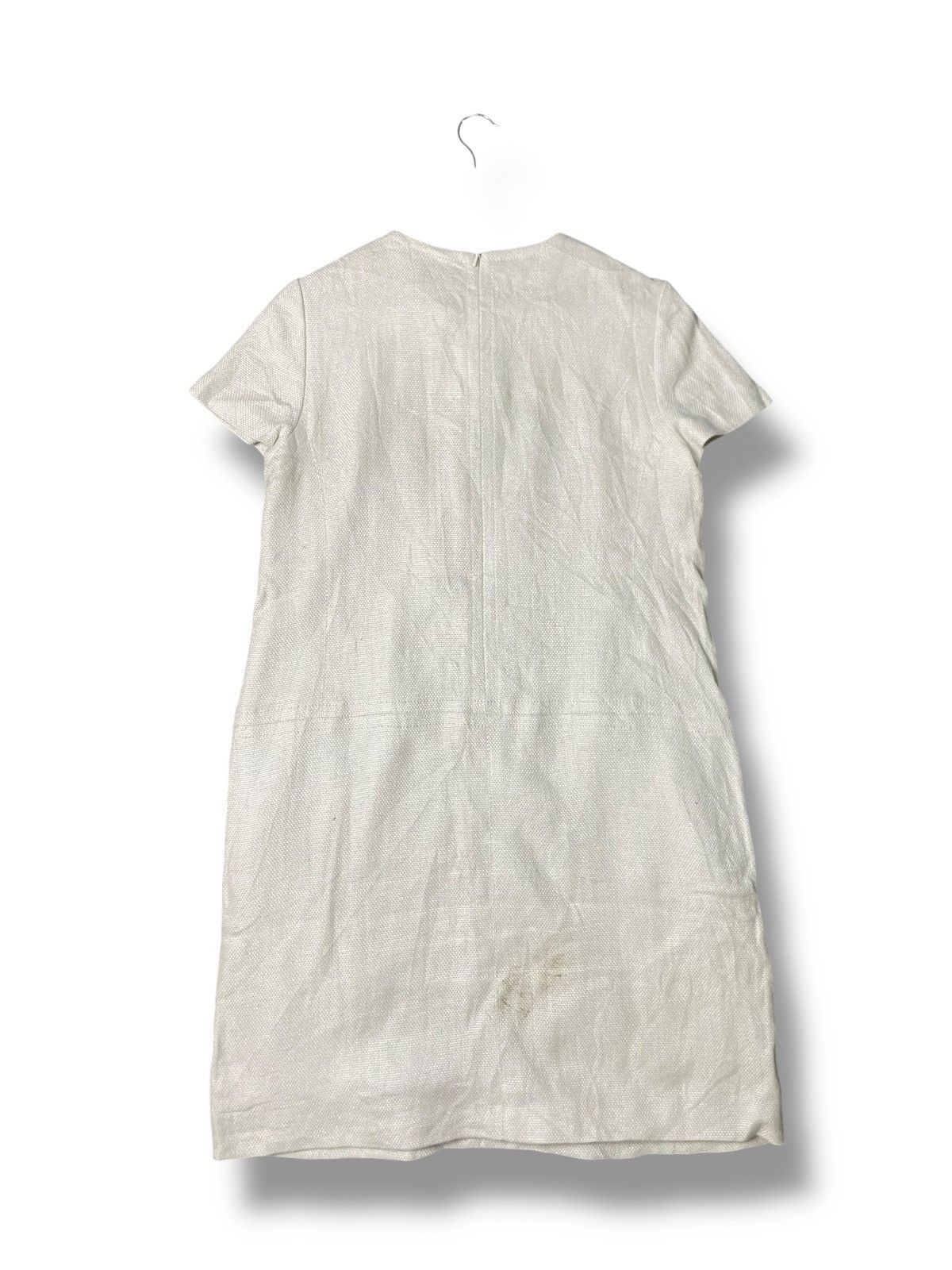 Japanese Brand × Max Mara × Vintage Max Mara Brand Linen Dress (71) Size S / US 4 / IT 40 - 5 Thumbnail