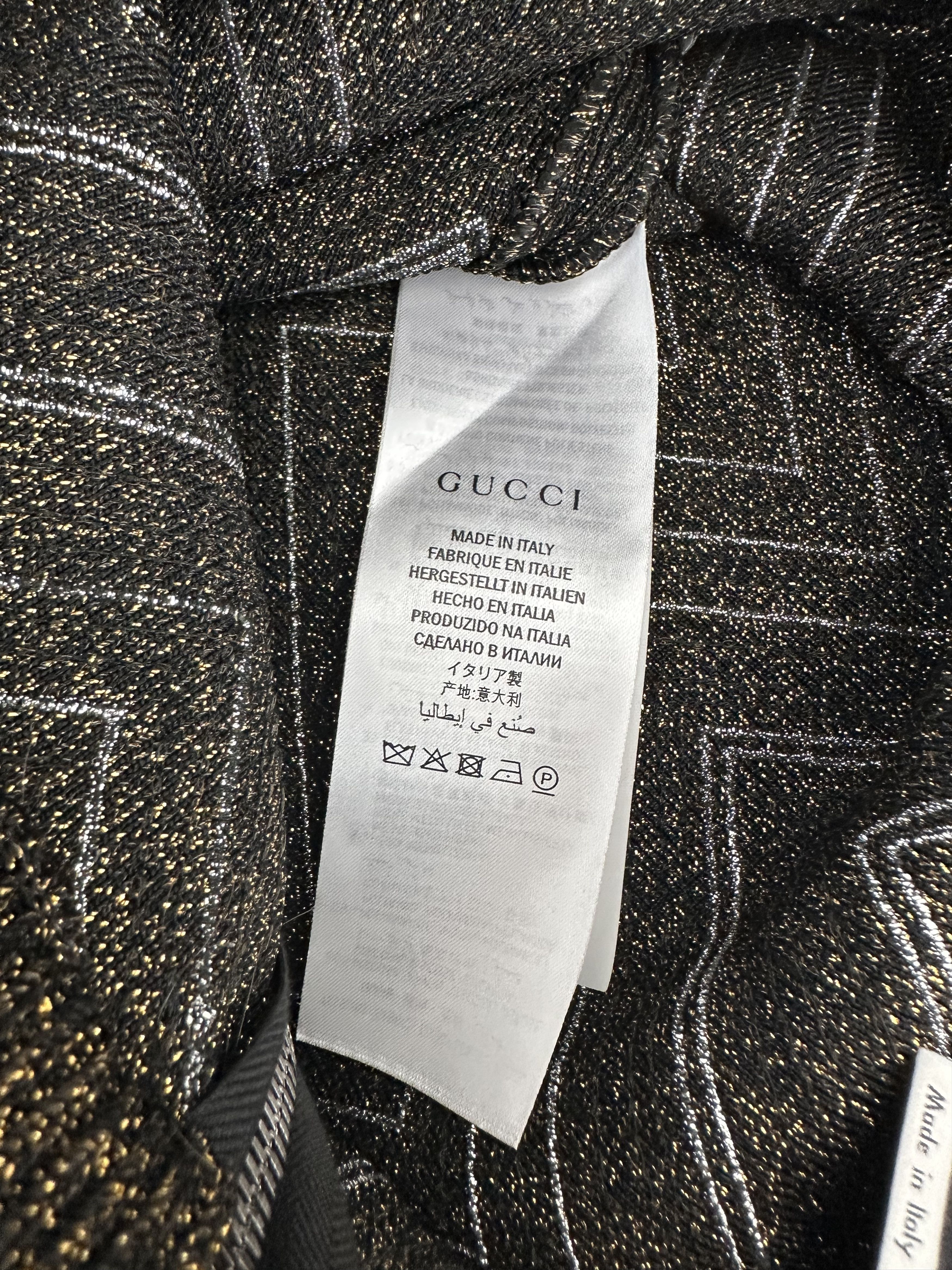 Gucci Gucci Knitted stretchy Skirt with sequins S Size 26" / US 2 / IT 38 - 14 Thumbnail