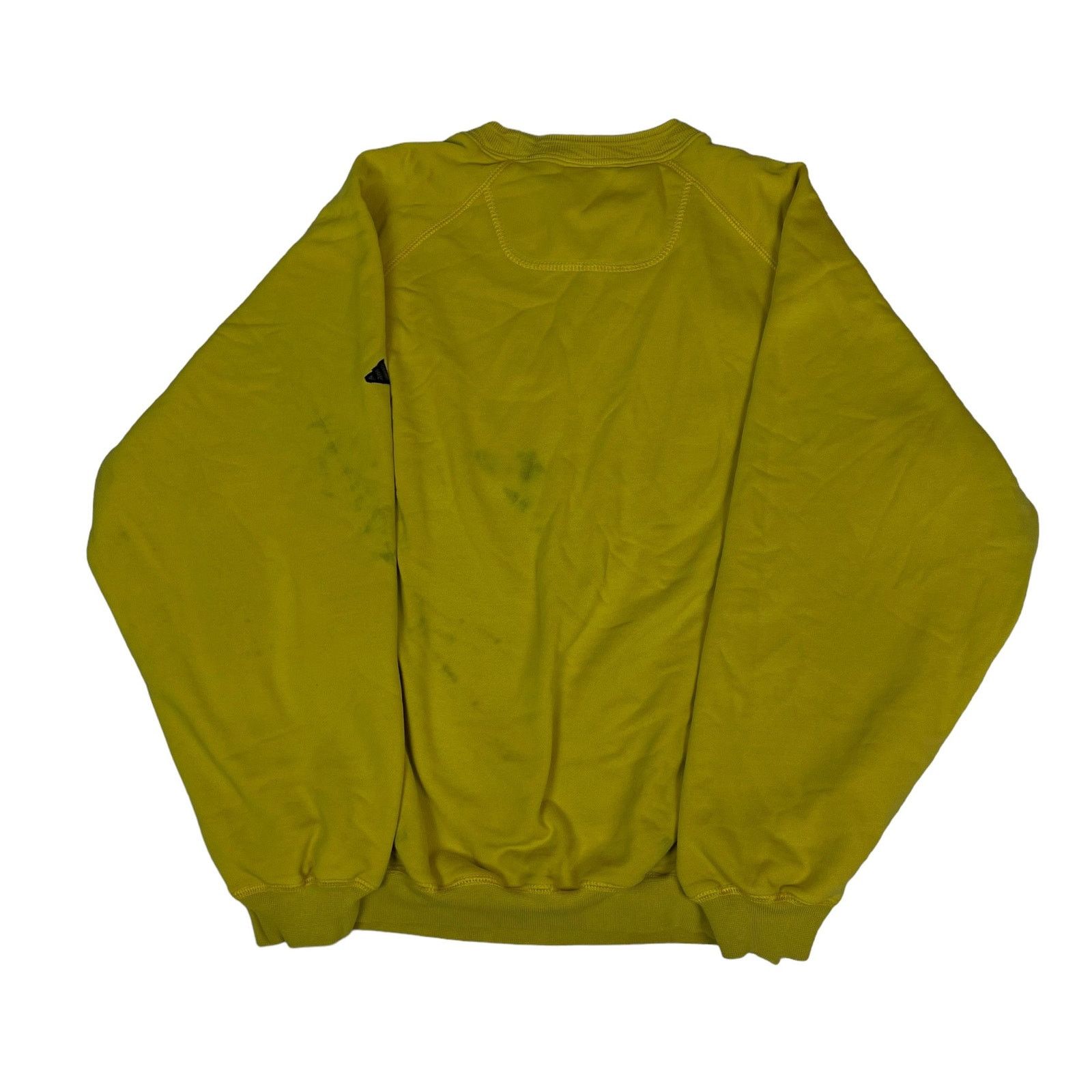 Adidas × Vintage Vintage Adidas Men's Yellow Embroidered Pullover Sweatshirt Size US M / EU 48-50 / 2 - 7 Thumbnail