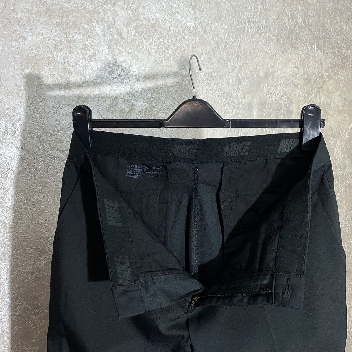 Nike × Vintage Y2K Nike Golf Wet Asphalt Vintage Straight Trousers Pant 00s Size US 34 / EU 50 - 15 Thumbnail