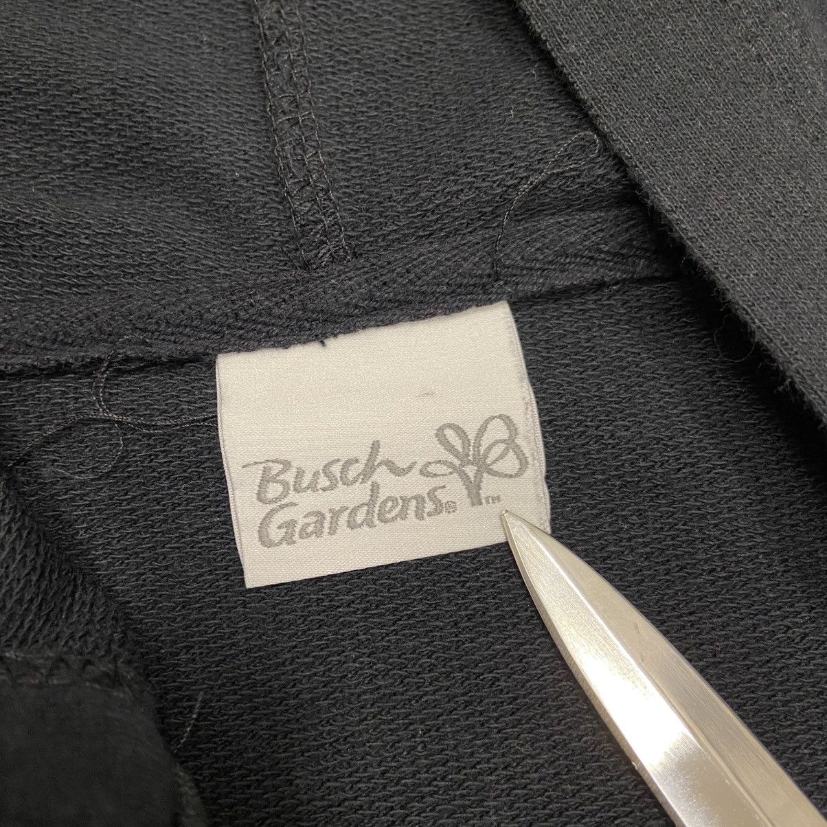 Vintage Vintage Y2K Busch Gardens White Tiger Zip Up Hoodie Size M / US 6-8 / IT 42-44 - 3 Thumbnail