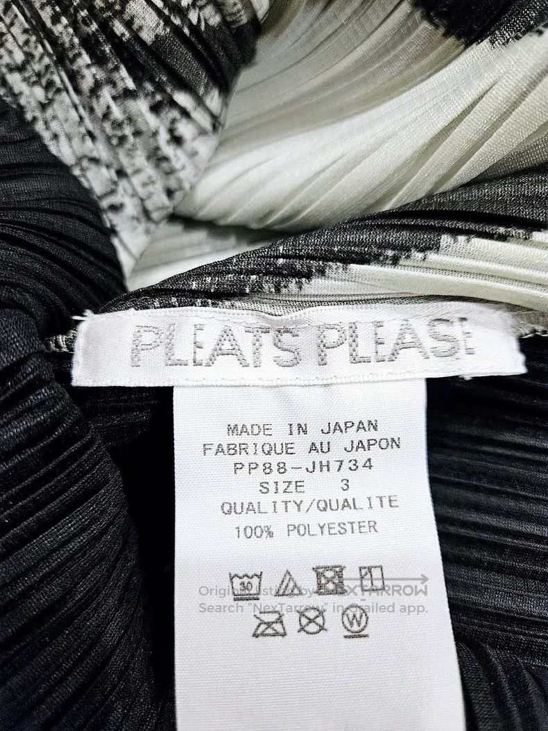 Other Issey Miyake Ink Wash Dress Size L / US 10 / IT 46 - 3 Thumbnail