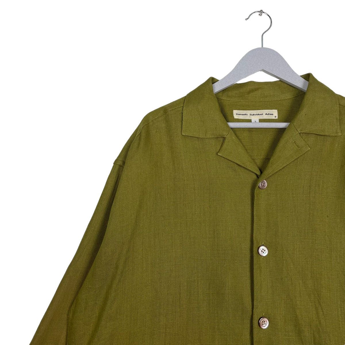 Issey Miyake × Japanese Brand 💥DOMESTIC INDIVIDUAL ACHOO LINEN BUTTON CHORE JACKET Size US M / EU 48-50 / 2 - 7 Thumbnail
