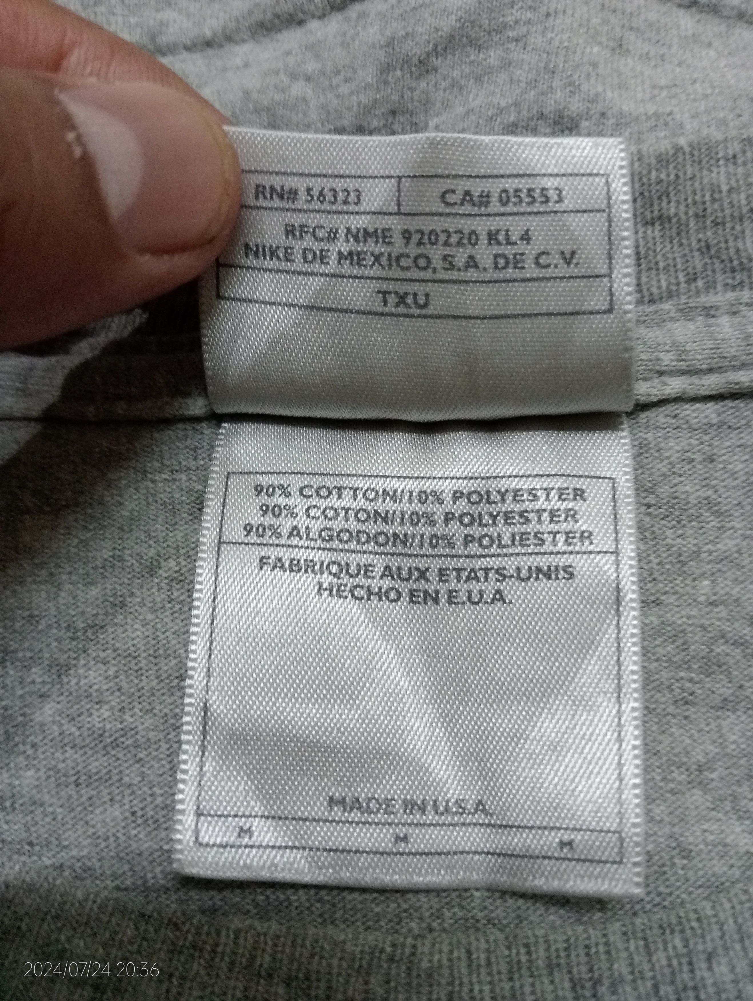 Nike Vintage Y2K Nike Tee Made in USA Size US M / EU 48-50 / 2 - 4 Thumbnail