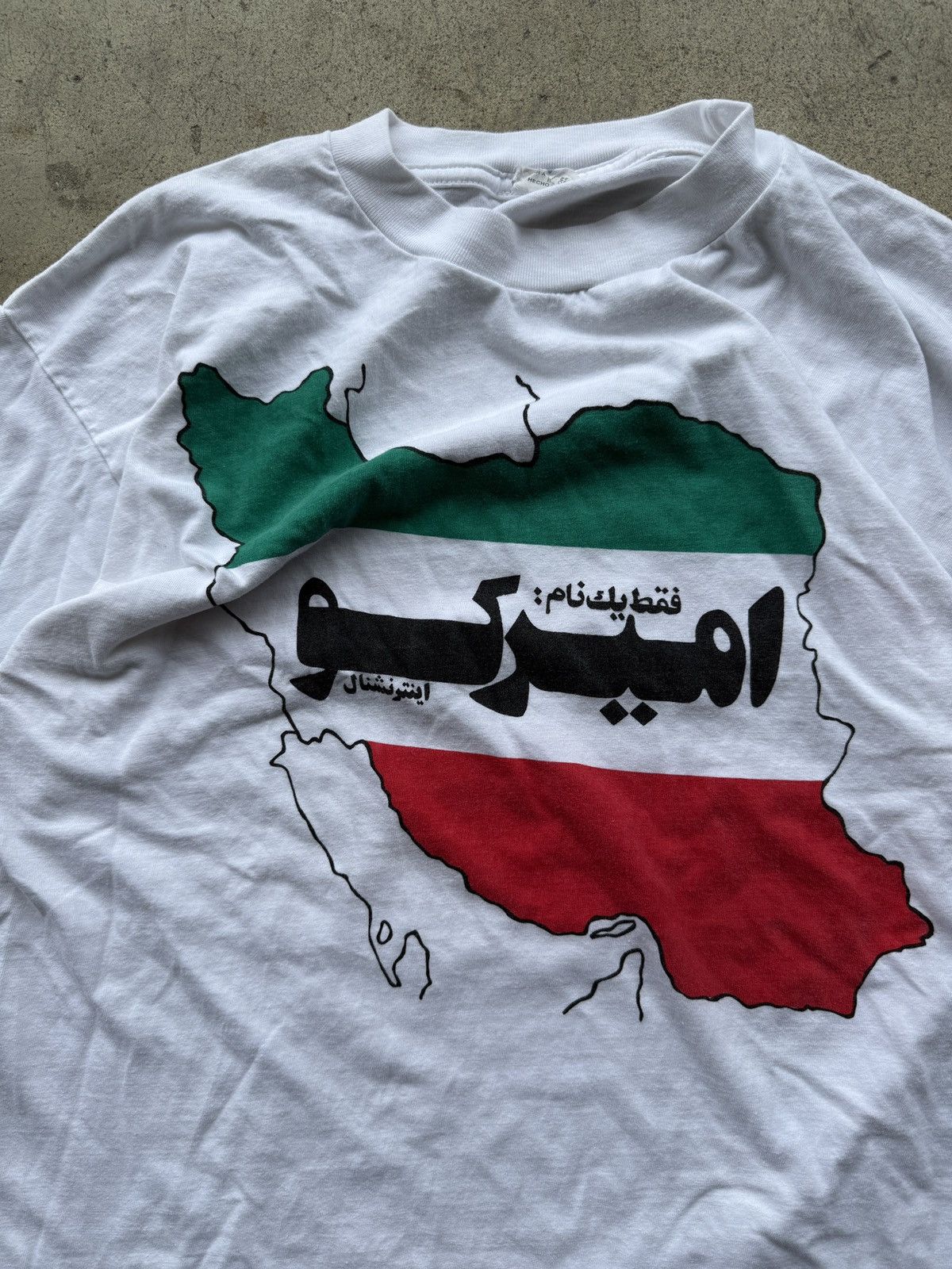 Vintage vintage flag tee Size US XL / EU 56 / 4 - 2 Thumbnail