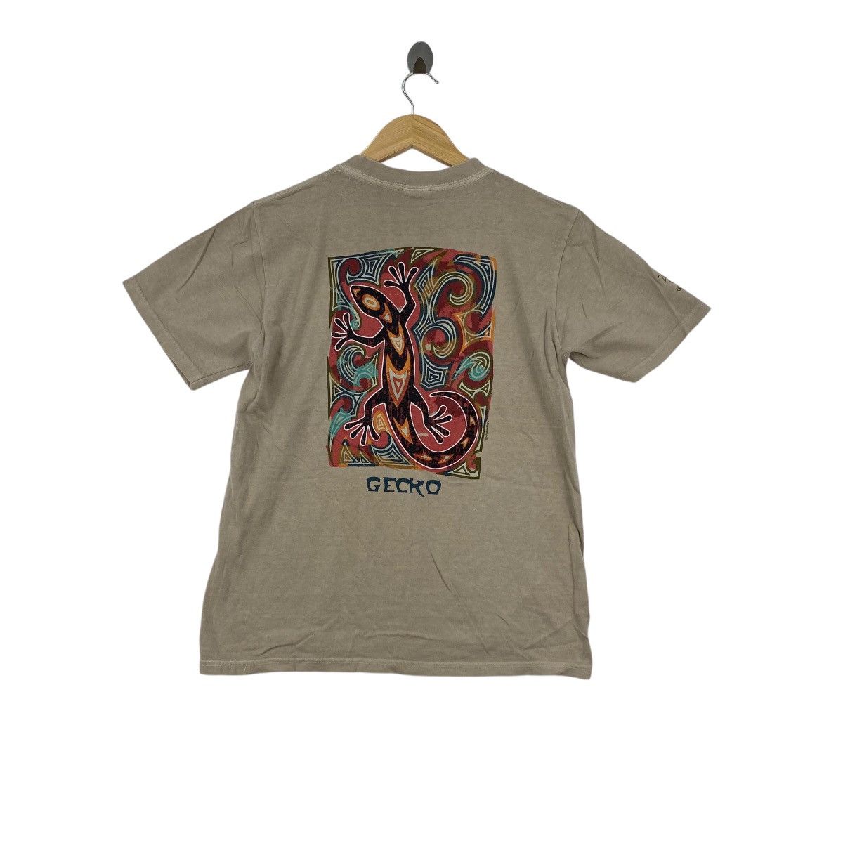 Other Vintage CRAZY SHIRTS GECKO Kona Coffee Dyed Tee Shirt Top Size US S / EU 44-46 / 1 - 4 Thumbnail