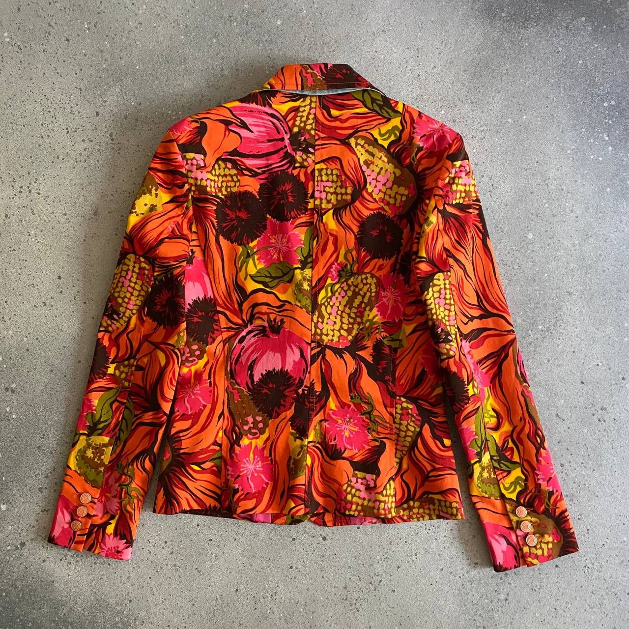 Dolce & Gabbana D&G Dolce & Gabbana Vintage Floral Rare Jacket Size S / US 4 / IT 40 - 2 Thumbnail