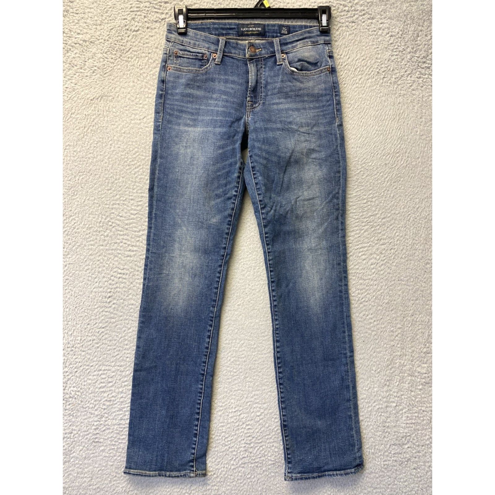 Lucky Brand Lucky Brand Jeans Women's Slim Straight Blue 30x30 Regular 30 in / 4/27 EUC Size 30" / US 8 / IT 44 - 2 Thumbnail
