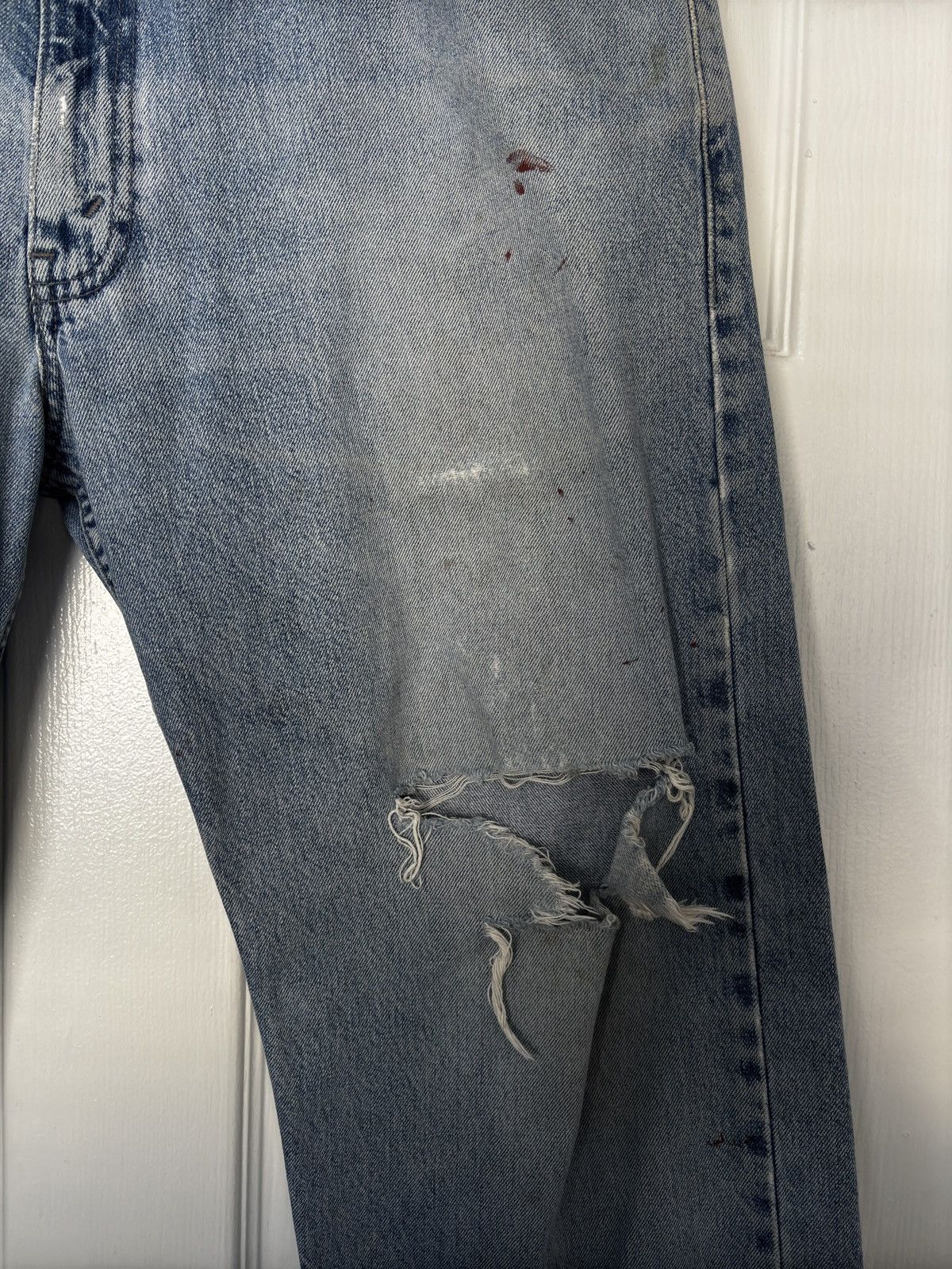 Levi's Vintage Clothing levi’s distressed silver tab denim Size US 36 / EU 52 - 3 Thumbnail