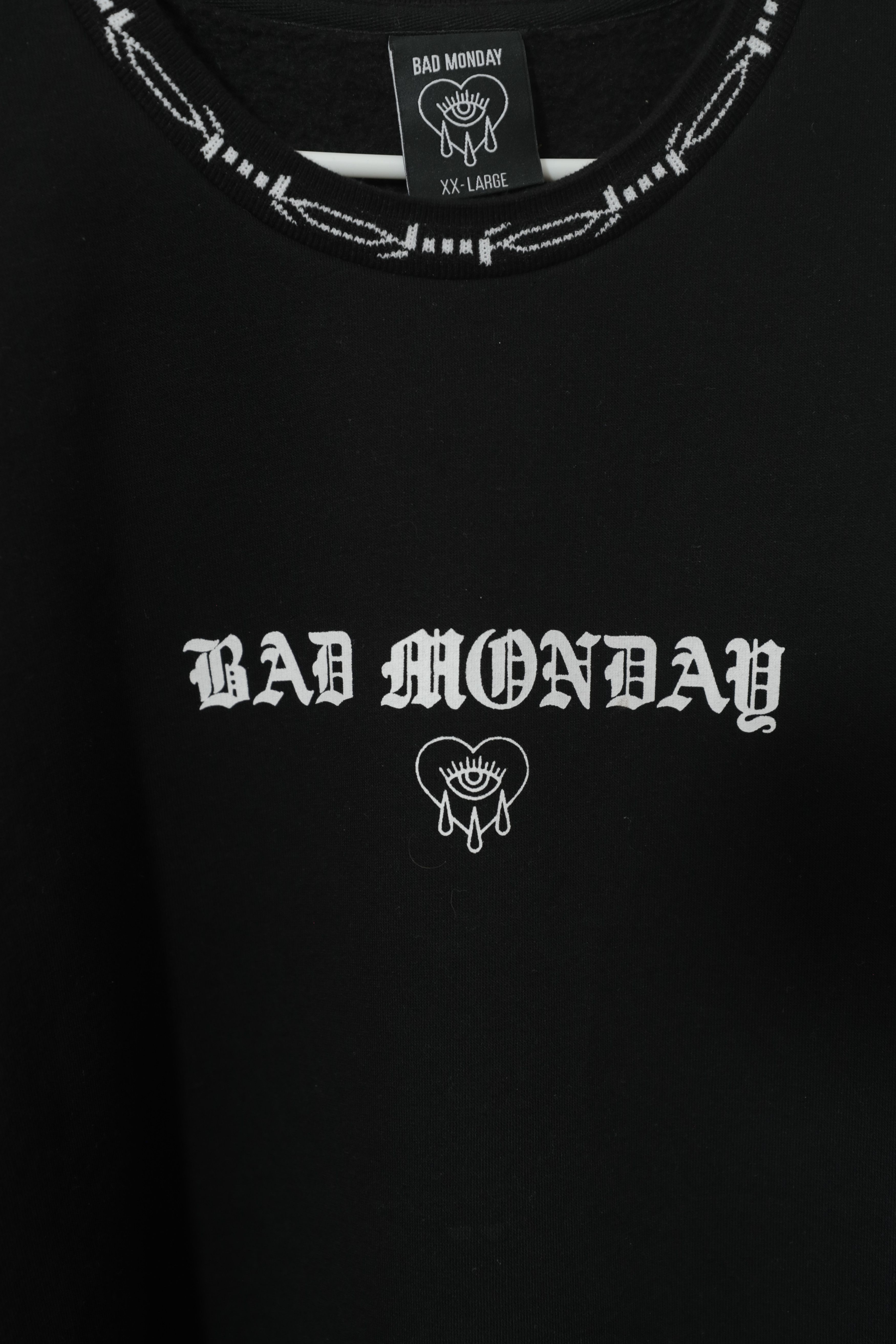 Other Bad Monday Barbed Cuff Black Crewneck Sweatshirt (XXL) Size US XXL / EU 58 / 5 - 6 Thumbnail