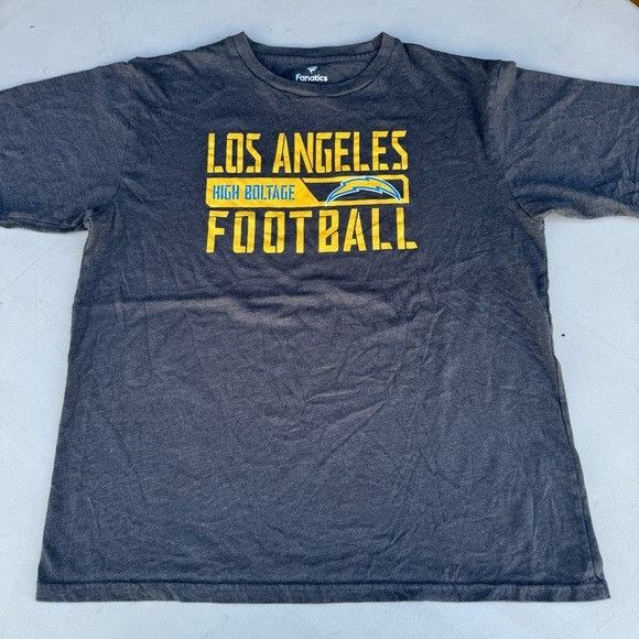NFL NEW LOS ANGELES CHARGES FANATICS T-SHIRT SZ LARGE L Size US L / EU 52-54 / 3 - 1 Thumbnail