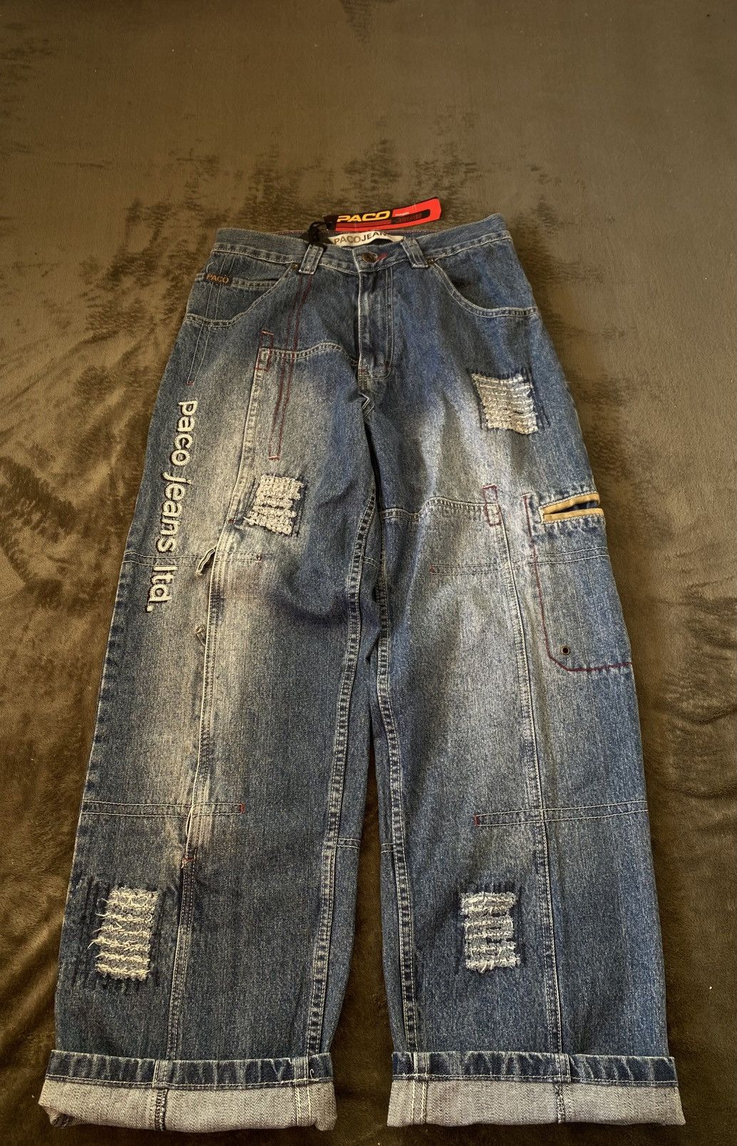 Japanese Brand Paco X JNCO Rap LTD Y2K Wide Rap Skate Vintage Jeans Size US 30 / EU 46 - 3 Thumbnail