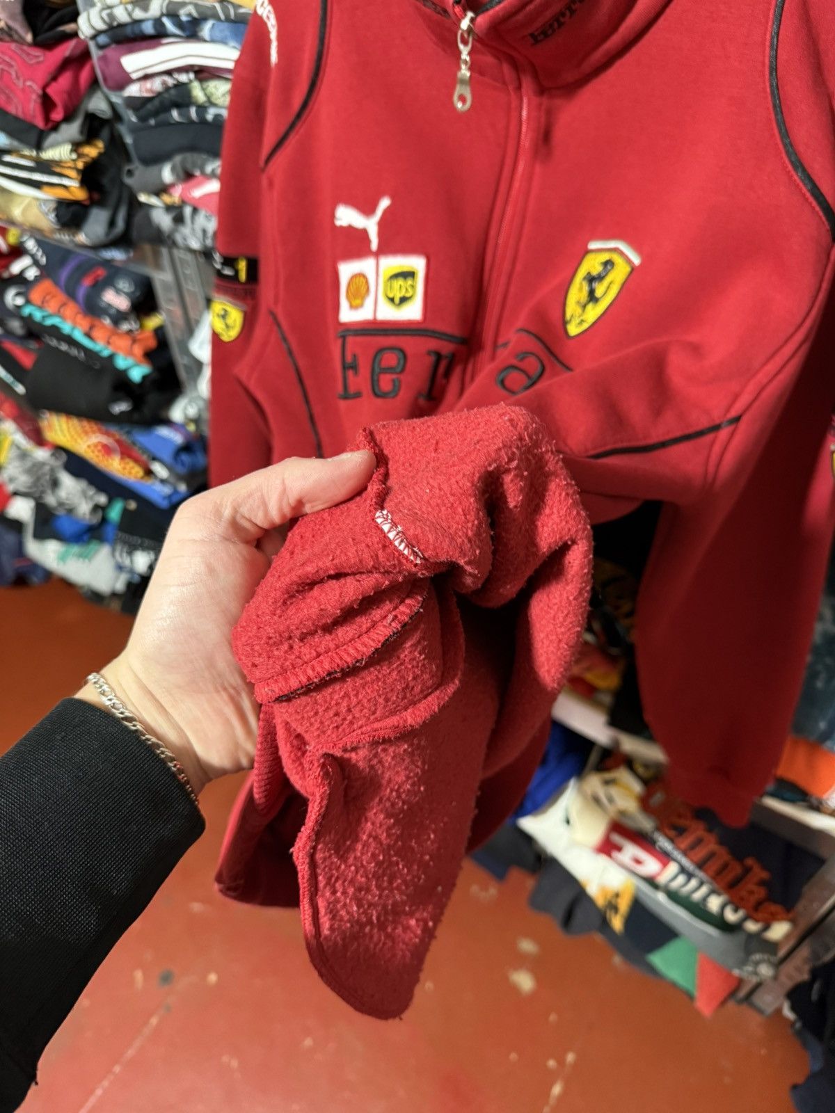 Formula 1 Rare Formula 1 F1 Puma Ferrari Full Zip Jacket Y2K Hype Size US L / EU 52-54 / 3 - 12 Thumbnail