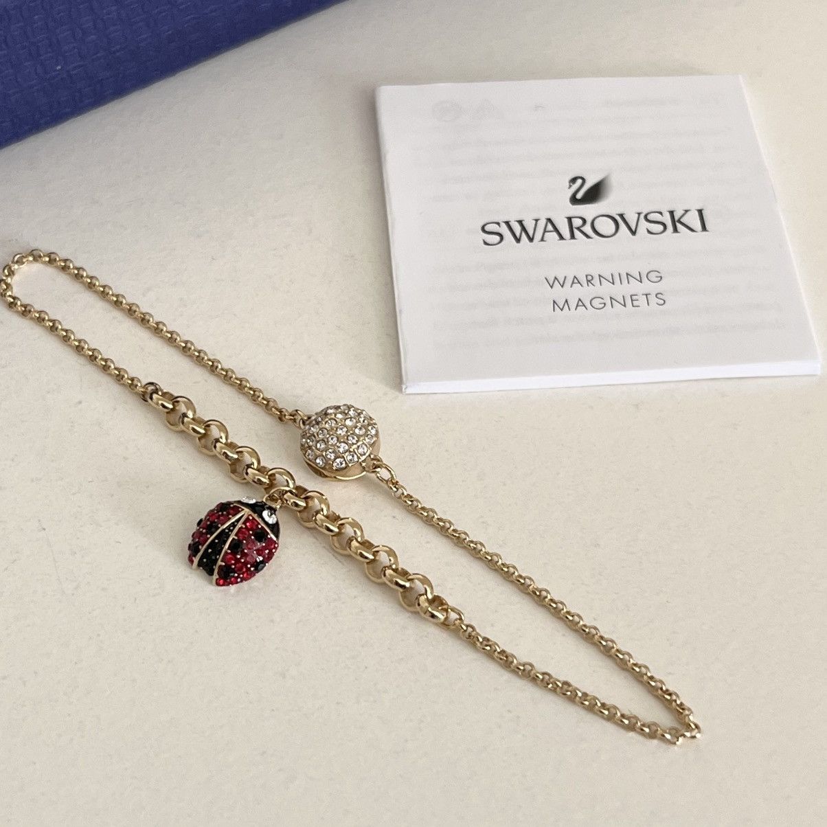 Swarovski Swarovski ladybug pavé charm bracelet Size ONE SIZE - 14 Thumbnail