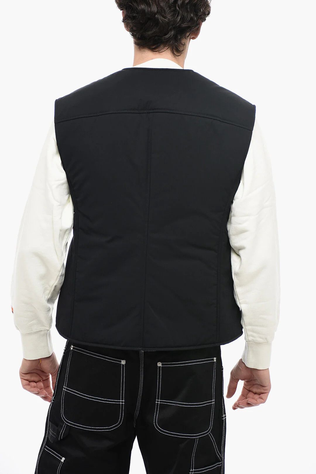 Off-White og1mm0426 Padded Gilet in Black Size US L / EU 52-54 / 3 - 2 Thumbnail