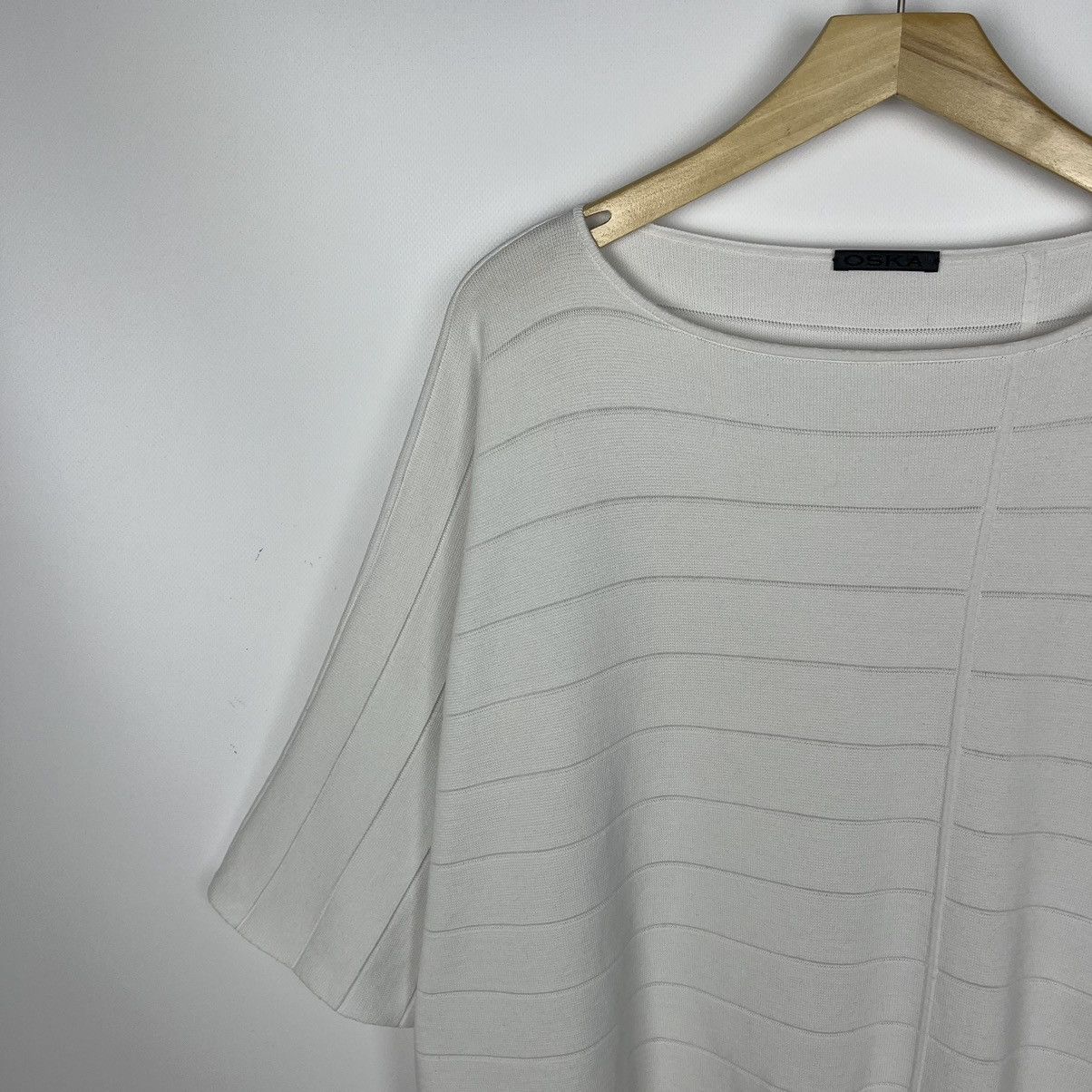 OSKA Ladies OSKA Avant-Garde oversize knit top tee Size XL / US 12-14 / IT 48-50 - 3 Thumbnail