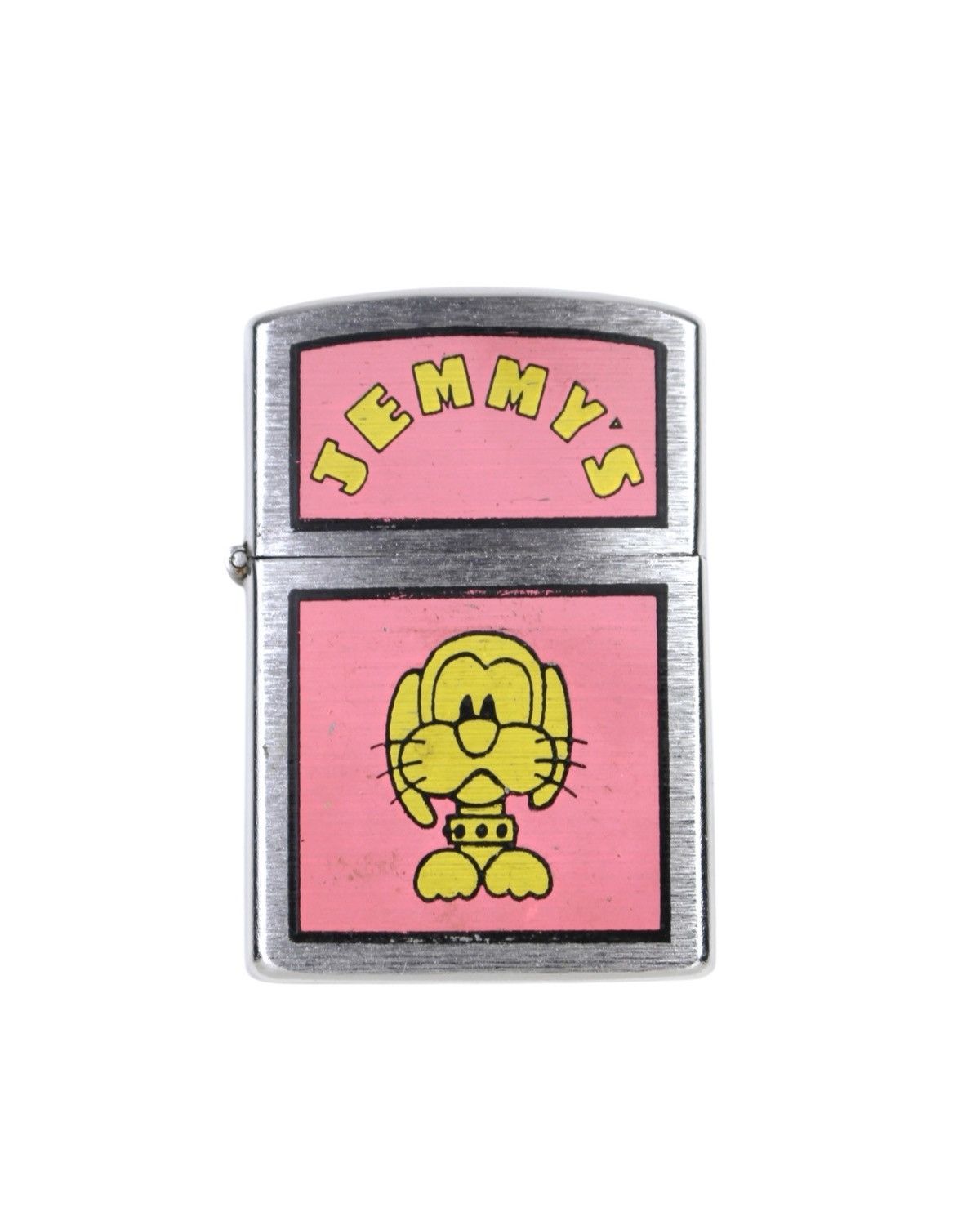 Hysteric Glamour 2000S JAPANESE MADE JEMMY’S PINK CARTOON METAL LIGHTER Size ONE SIZE - 1 Thumbnail
