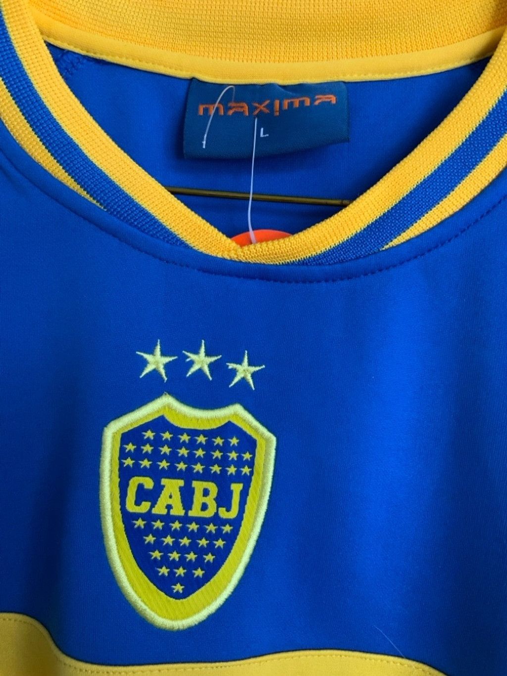 The Unbranded Brand Boca Juniors Argentina Football Soccer Shirt Jersey Size US L / EU 52-54 / 3 - 3 Thumbnail